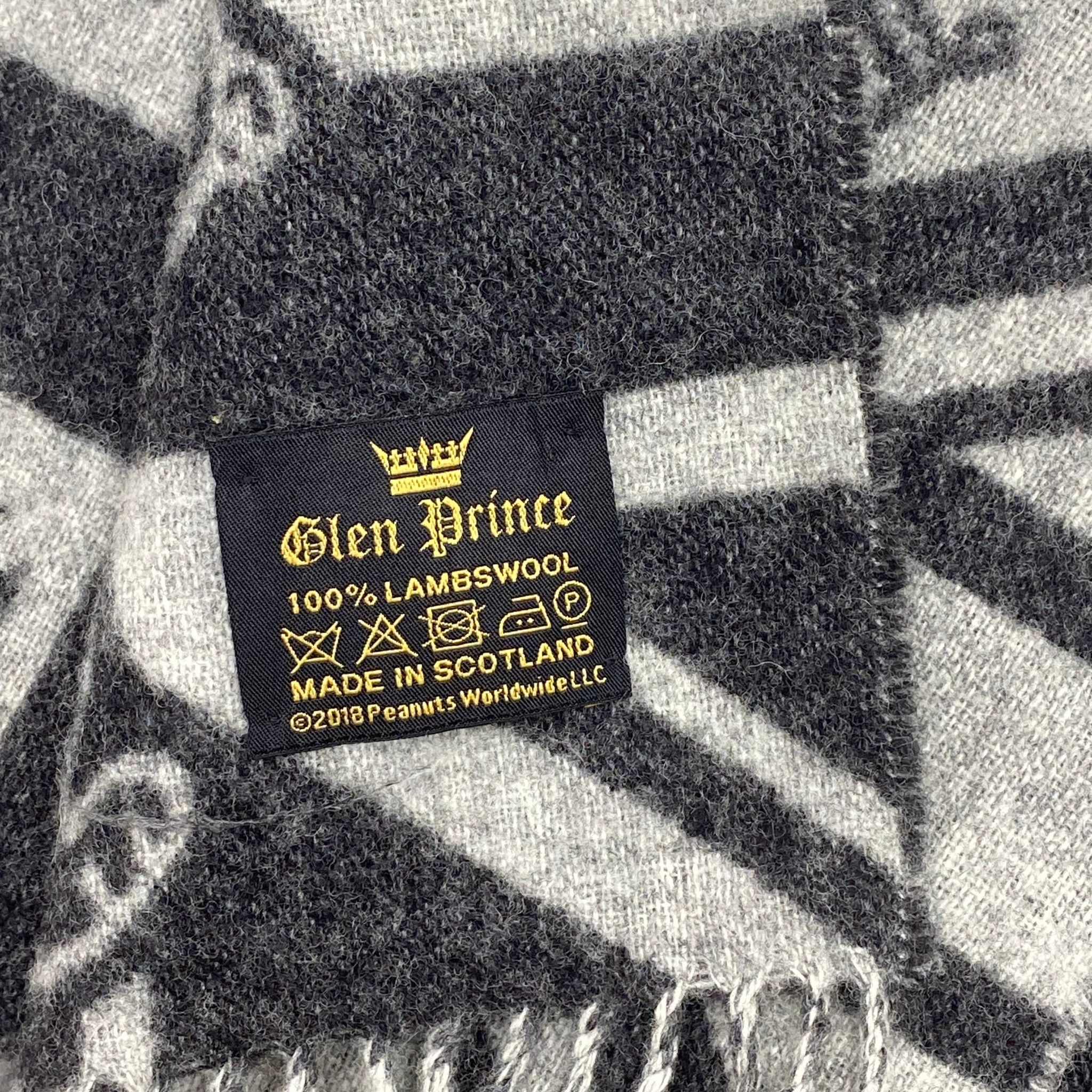 Japanese Brand Vintage Glen Prince Scarf Wool Union Jack Flag Scarves Size ONE SIZE - 5 Thumbnail