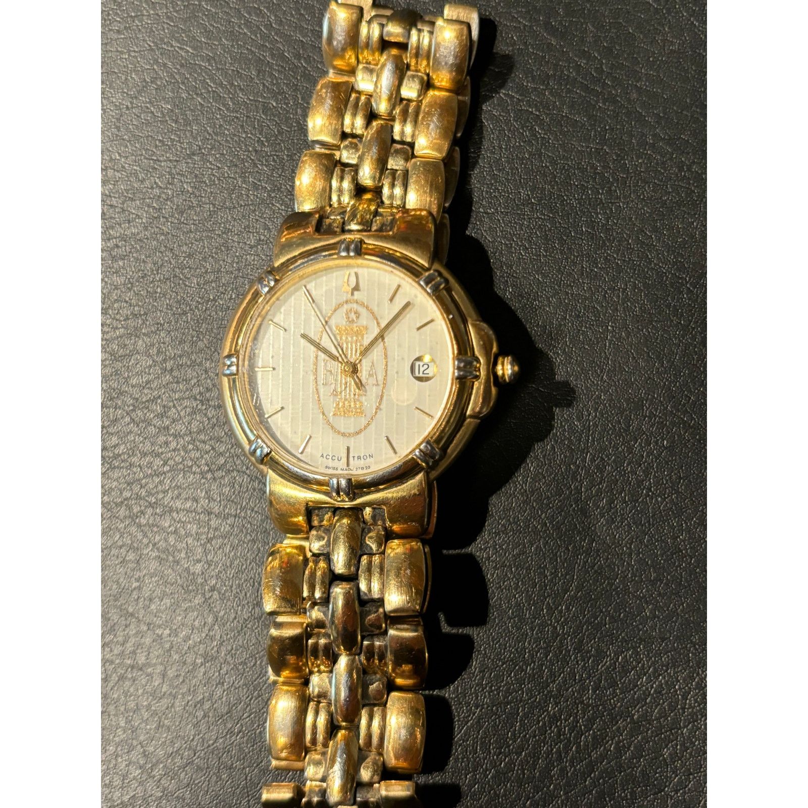 Bulova Accutron Gold Tone Men’s Watch. New Battery. Size ONE SIZE - 11 Thumbnail