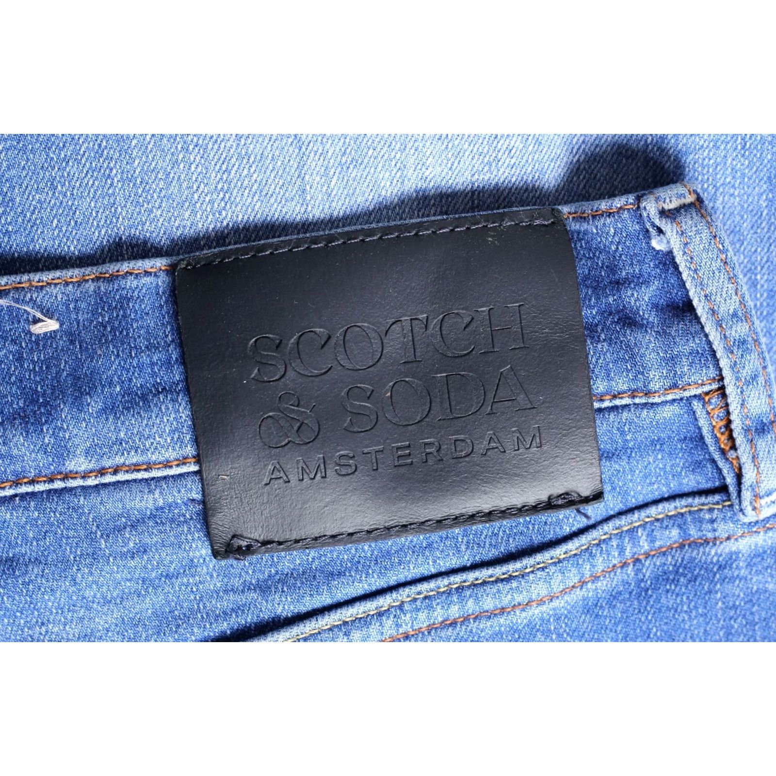 Scotch & Soda SCOTCH & SODA DEAN Jeans Men Size W33 L34 Loose Tapered Blue 33/34 Denim 5-Pocket M/L Regular Mens Size US 33 - 4 Thumbnail