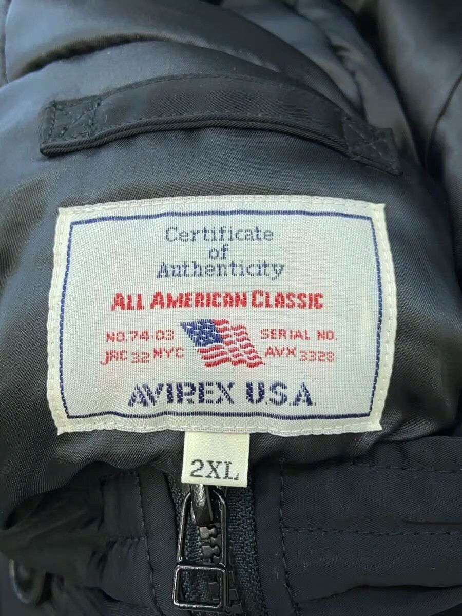 Avirex Avirex Plain Poly Flight Jkt Black Size US XXL / EU 58 / 5 - 3 Thumbnail
