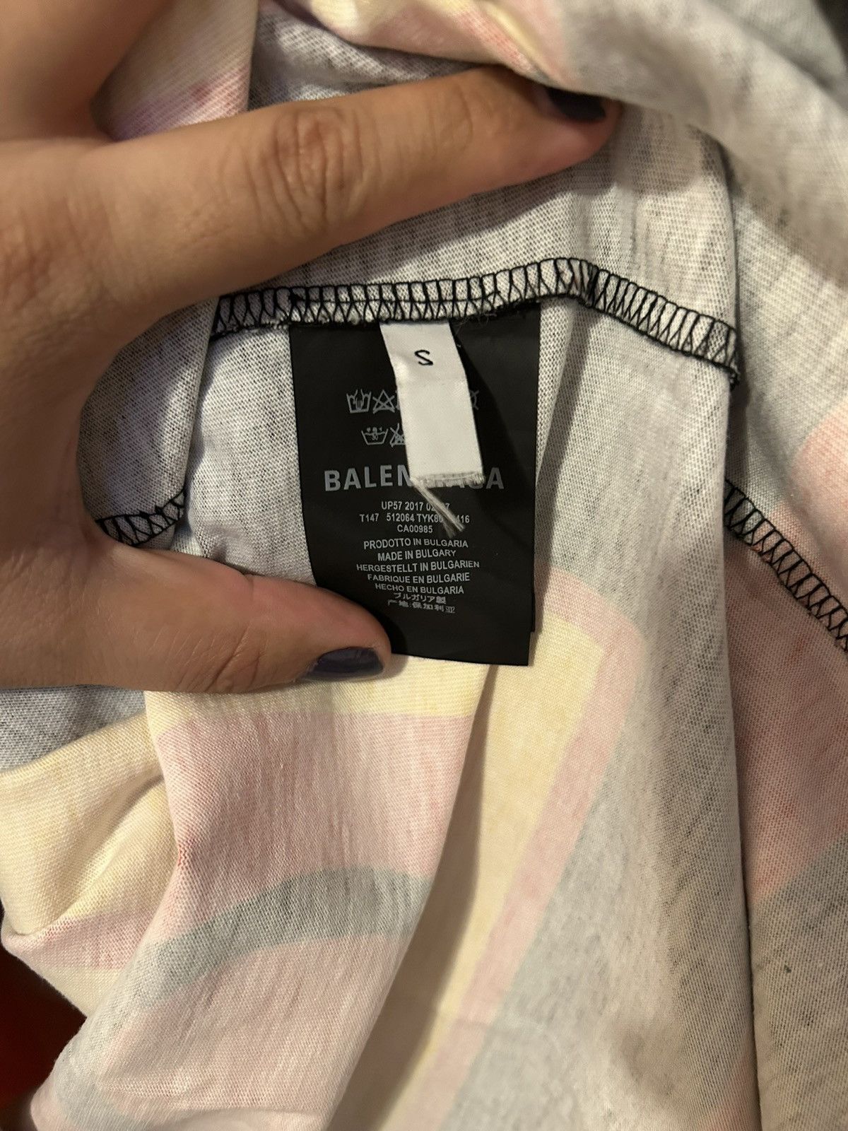 Balenciaga Balenciaga Polo Like Long Sleeve Size US S / EU 44-46 / 1 - 6 Thumbnail
