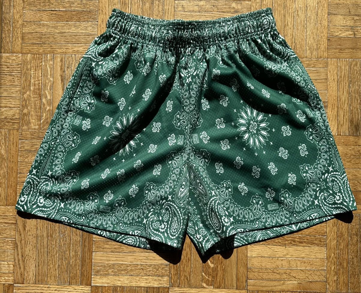 Bravest Studios Shorts Bandana Paisley Short Green