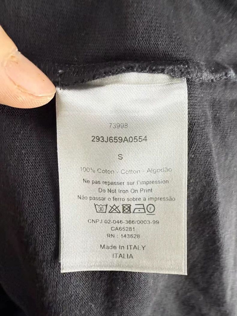 Dior Dior Black Short Sleeve Shirt with Embroidery-2506 Size US S / EU 44-46 / 1 - 4 Thumbnail