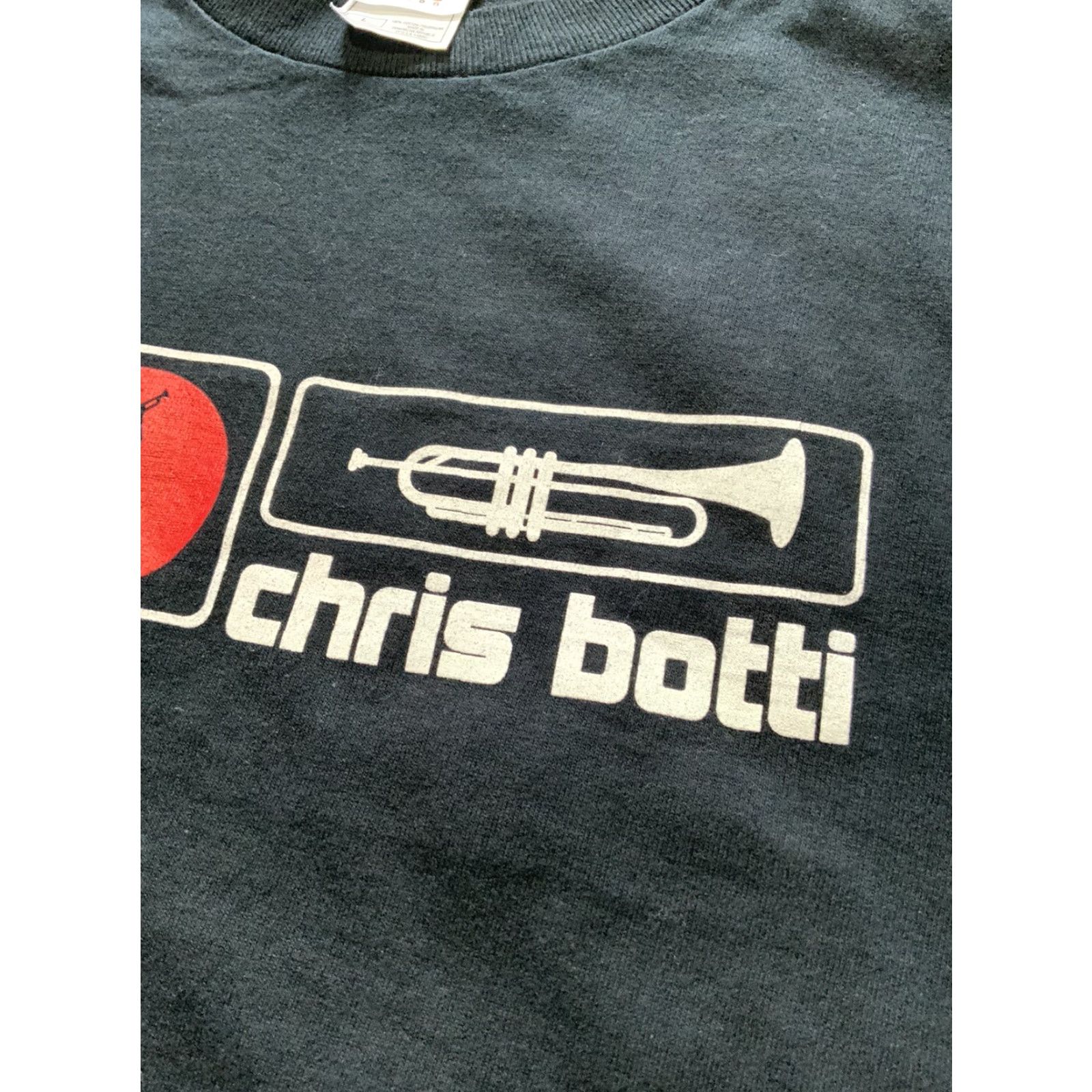 Fruit Of The Loom VINTAGE Chris Botti Trumpet Jazz World Tour 2 Sided Graphic T-Shirt L Mens Black 2000s Y2K Size US L / EU 52-54 / 3 - 6 Thumbnail