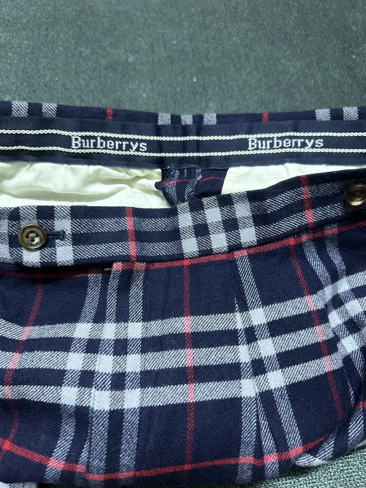 Burberry Vintage Burberrys checkerd cropped wide pants Size US 30 / EU 46 - 3 Thumbnail