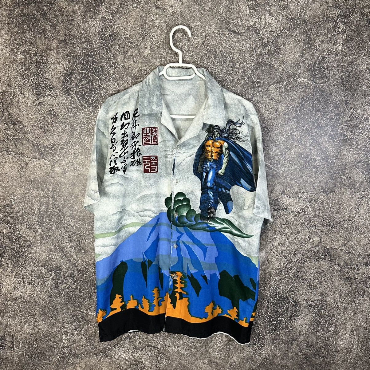 Anime Vintage Anime Berserk AOP Crazy Design Shirt Size US XL / EU 56 / 4 - 1 Thumbnail