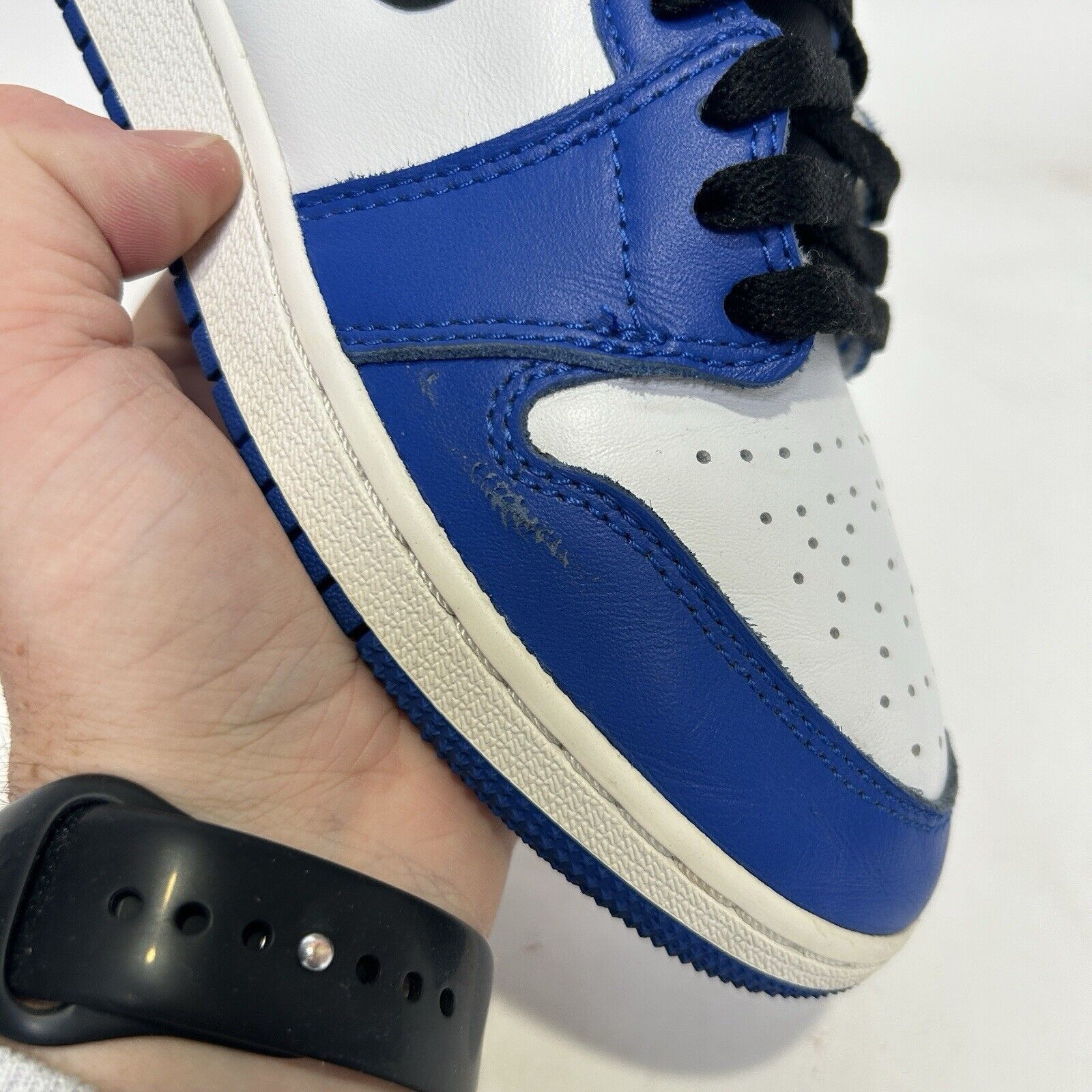 Nike Nike Air Jordan 1 Retro High OG BG “Game Royal” 2024 Size US 7 / IT 37 - 9 Thumbnail