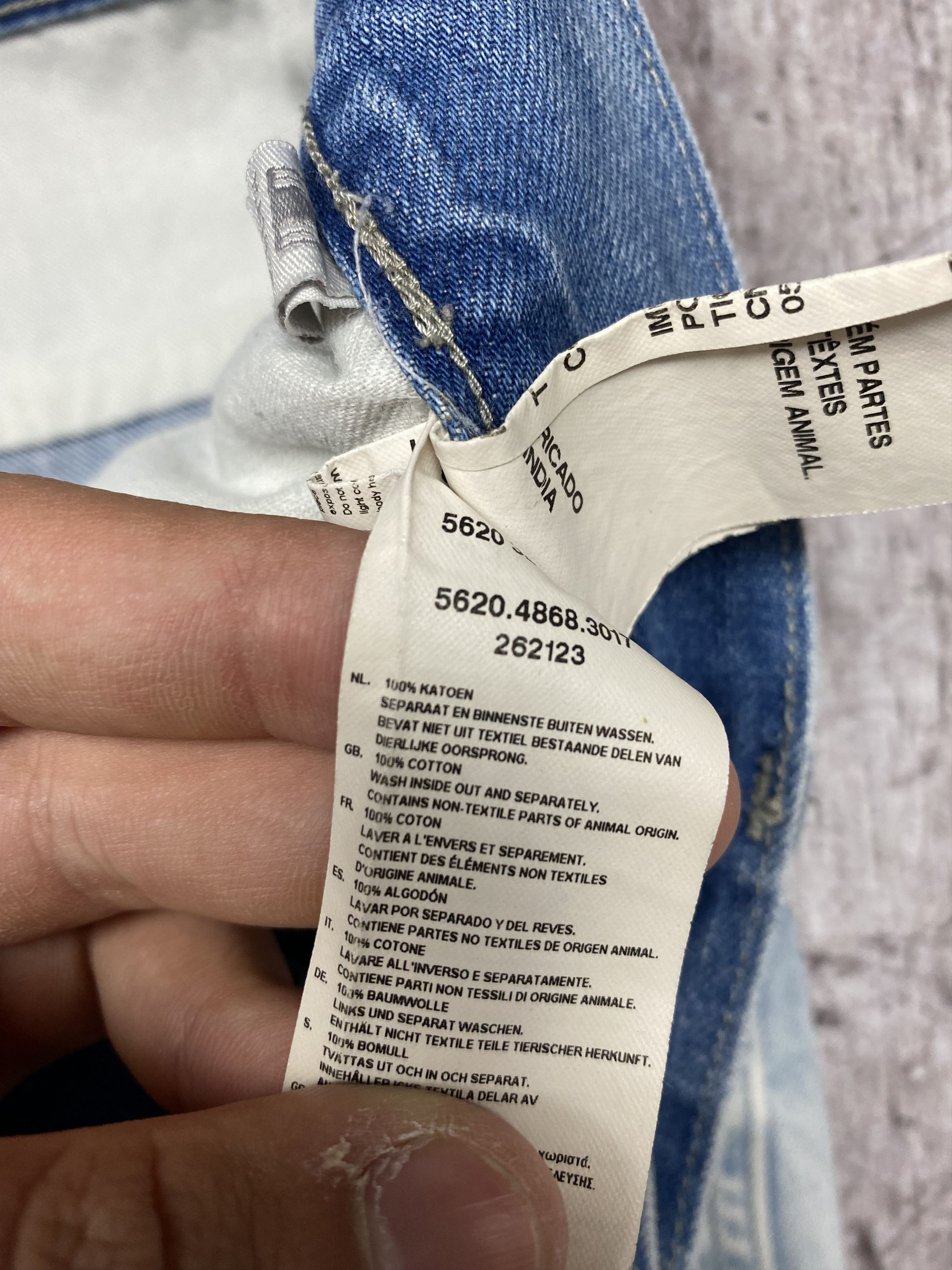 G-Star G Star Raw Vintage Mens Denim Pants Double Knee Jeans Size US 32 / EU 48 - 5 Thumbnail