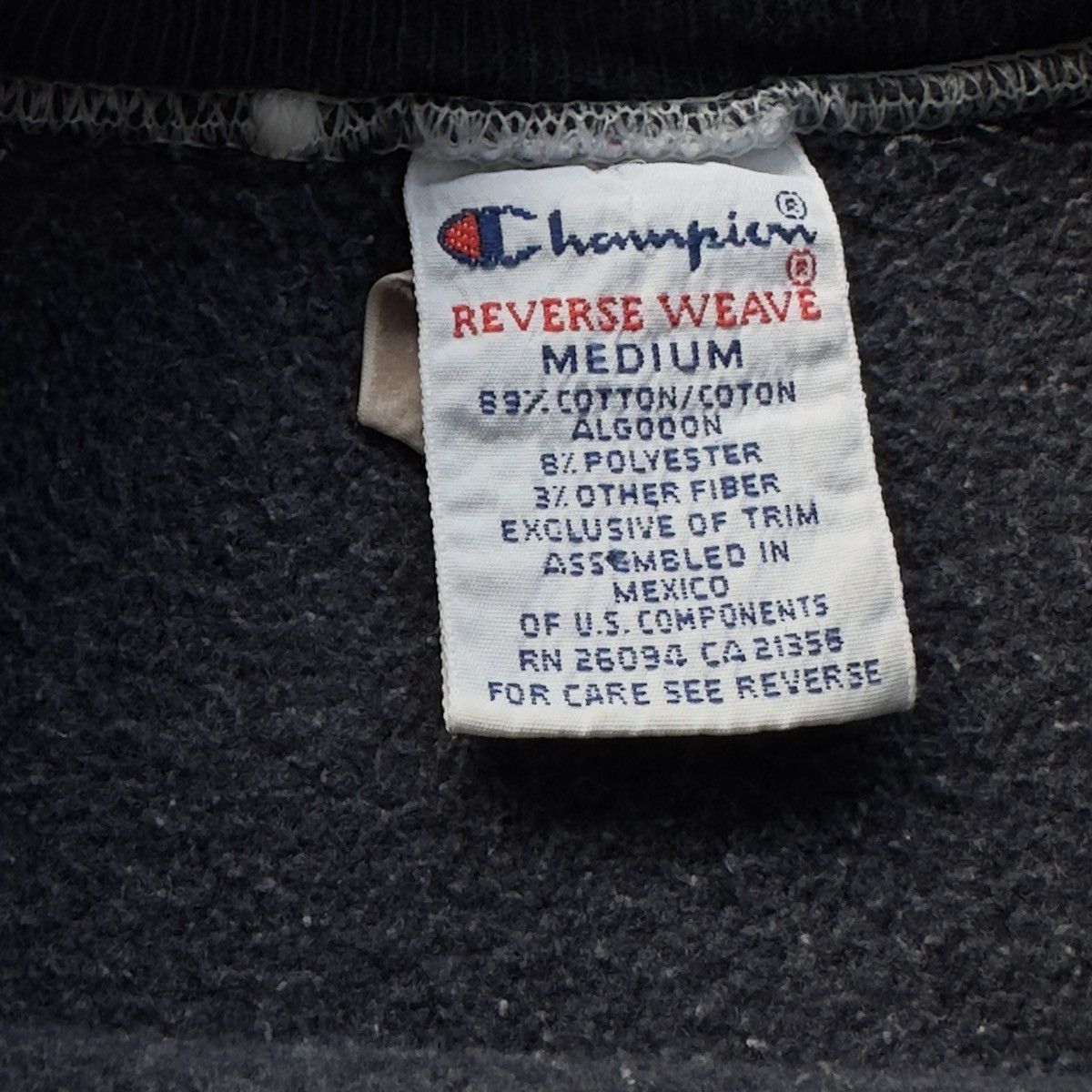 Champion VINTAGE CHAMPION REVERSE WEAVE PLAIN CREWNECK 90’s Size US M / EU 48-50 / 2 - 7 Thumbnail