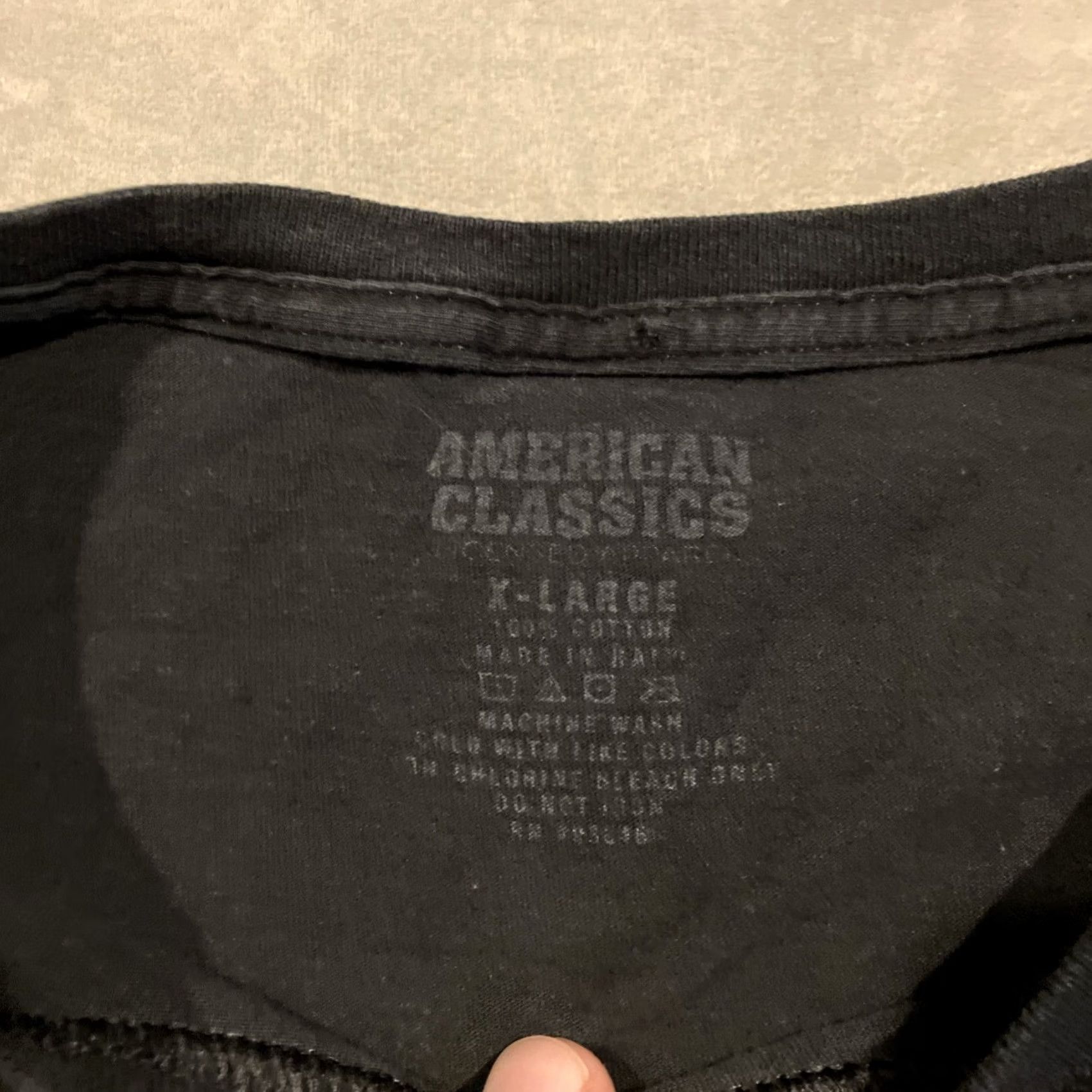 Vintage American Classics Journey 1980 World Tour Departure Album T Shirt XL Men Black Short Sleeve Crew Neck Graphic Print T-Shirt Size US XL / EU 56 / 4 - 3 Thumbnail