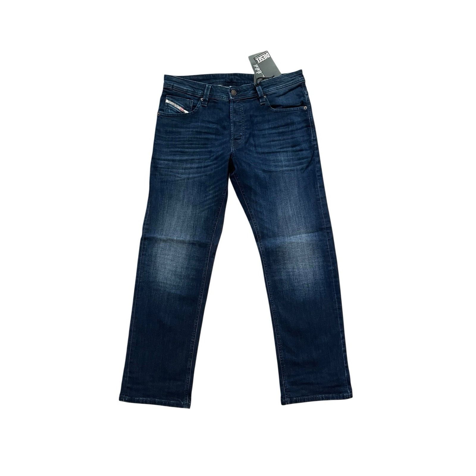 Diesel Diesel Mens Jeans Larkee Straight RB067 Blue $195 Size 36/32 Size US 36 / EU 52 - 1 Thumbnail
