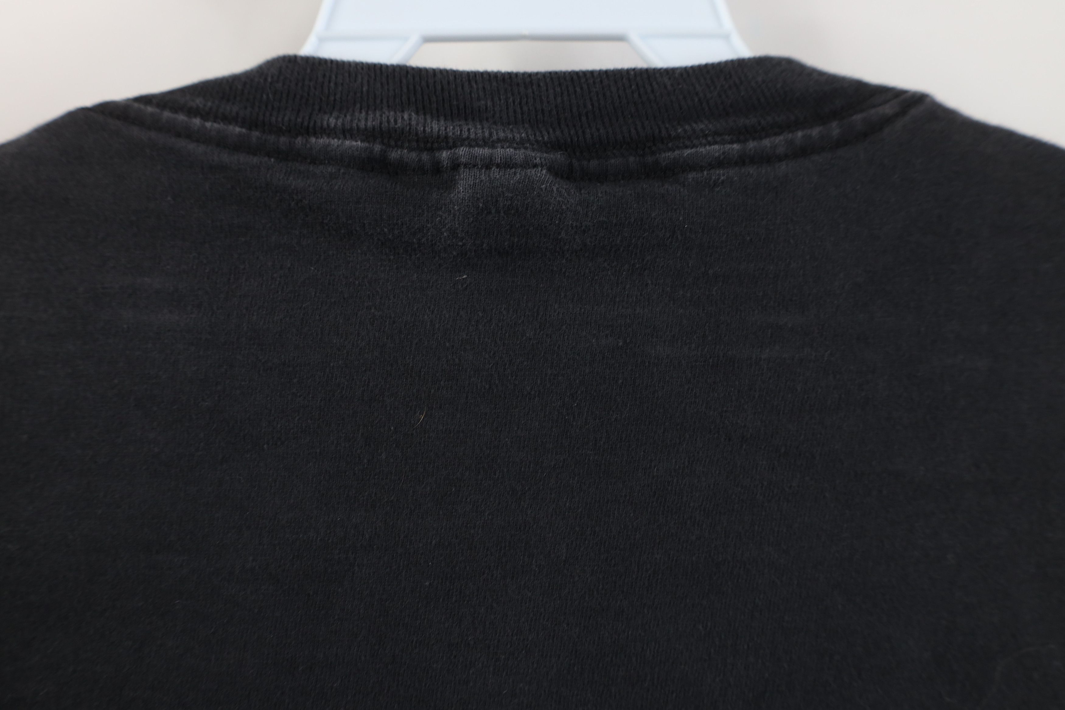 Vintage Vintage 90s Y2K Fire Flames Long Sleeve T-Shirt Black Size US XL / EU 56 / 4 - 12 Thumbnail