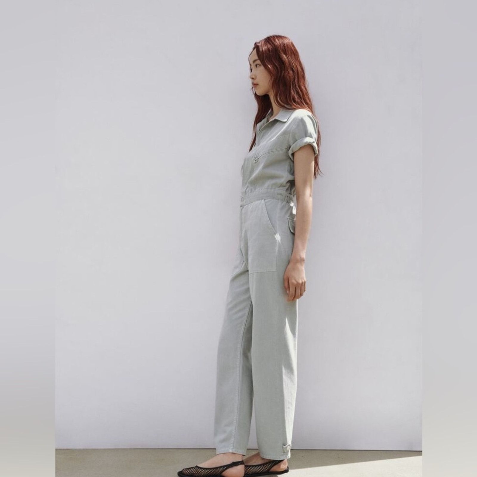Zara ZARA LONG COLORFUL JUMPSUIT Size 26" / US 2 / IT 38 - 7 Thumbnail