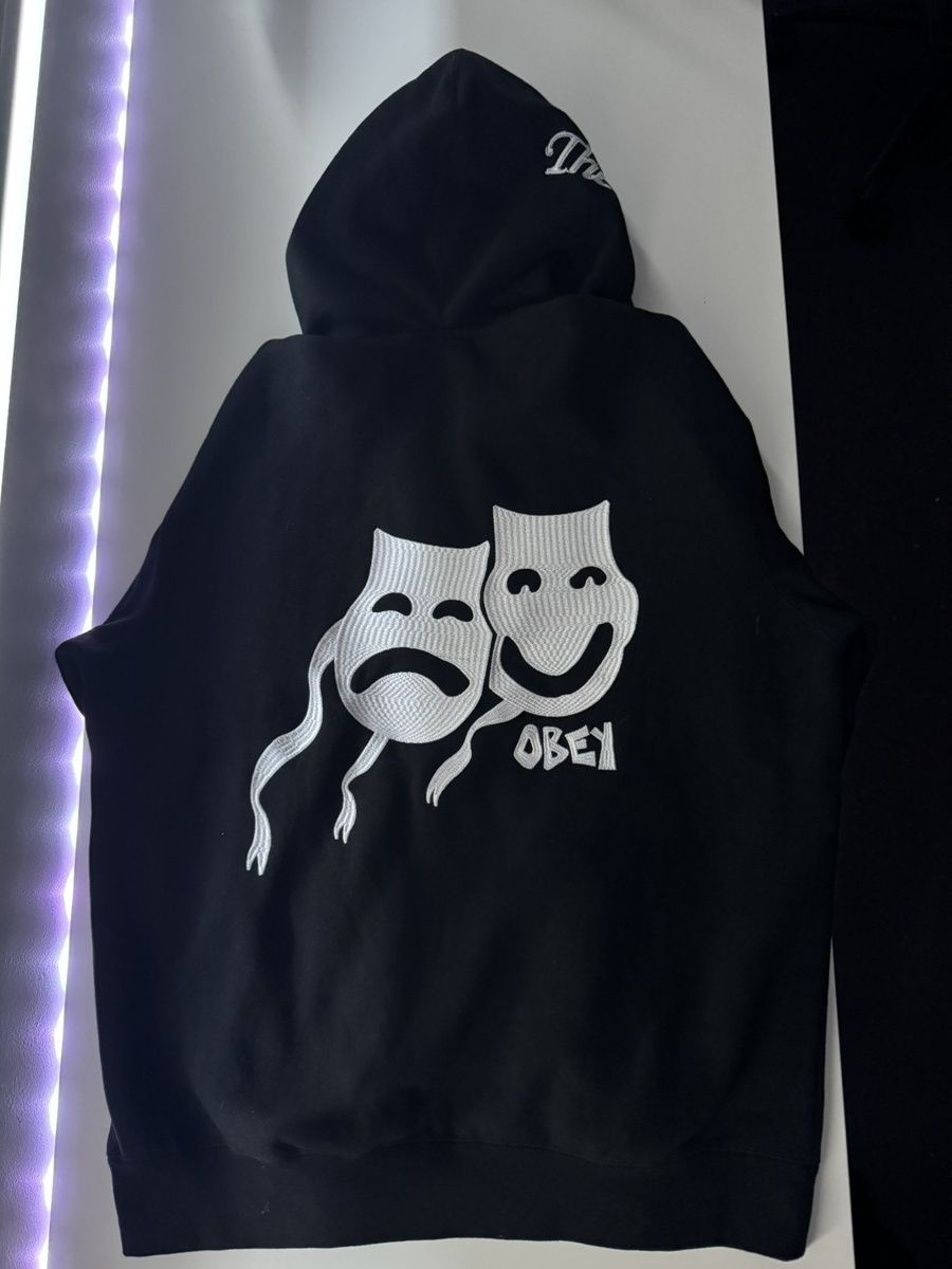Obey Obey Hoodie Size US L / EU 52-54 / 3 - 2 Thumbnail