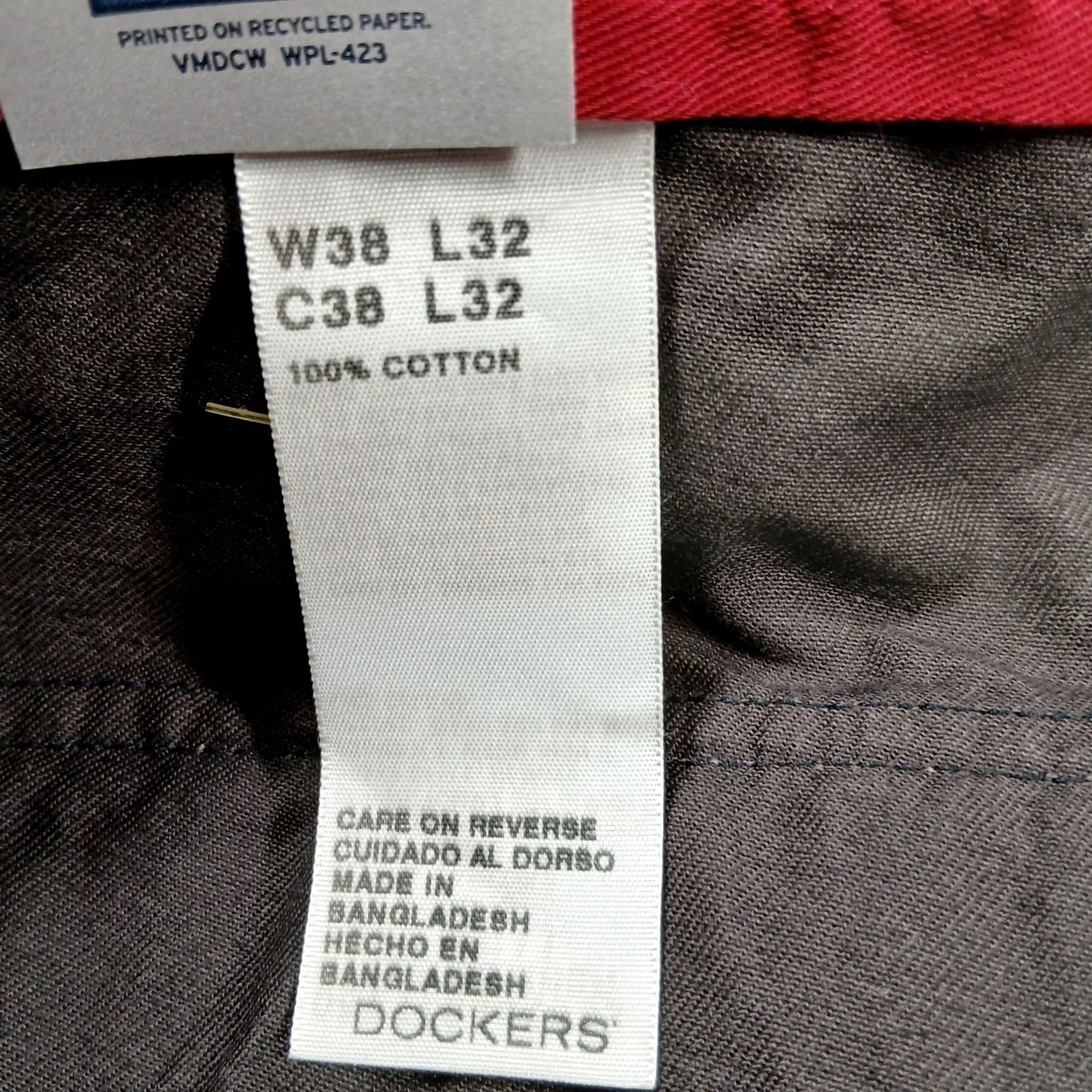 Dockers VINTAGE Size US 38 / EU 54 - 6 Thumbnail