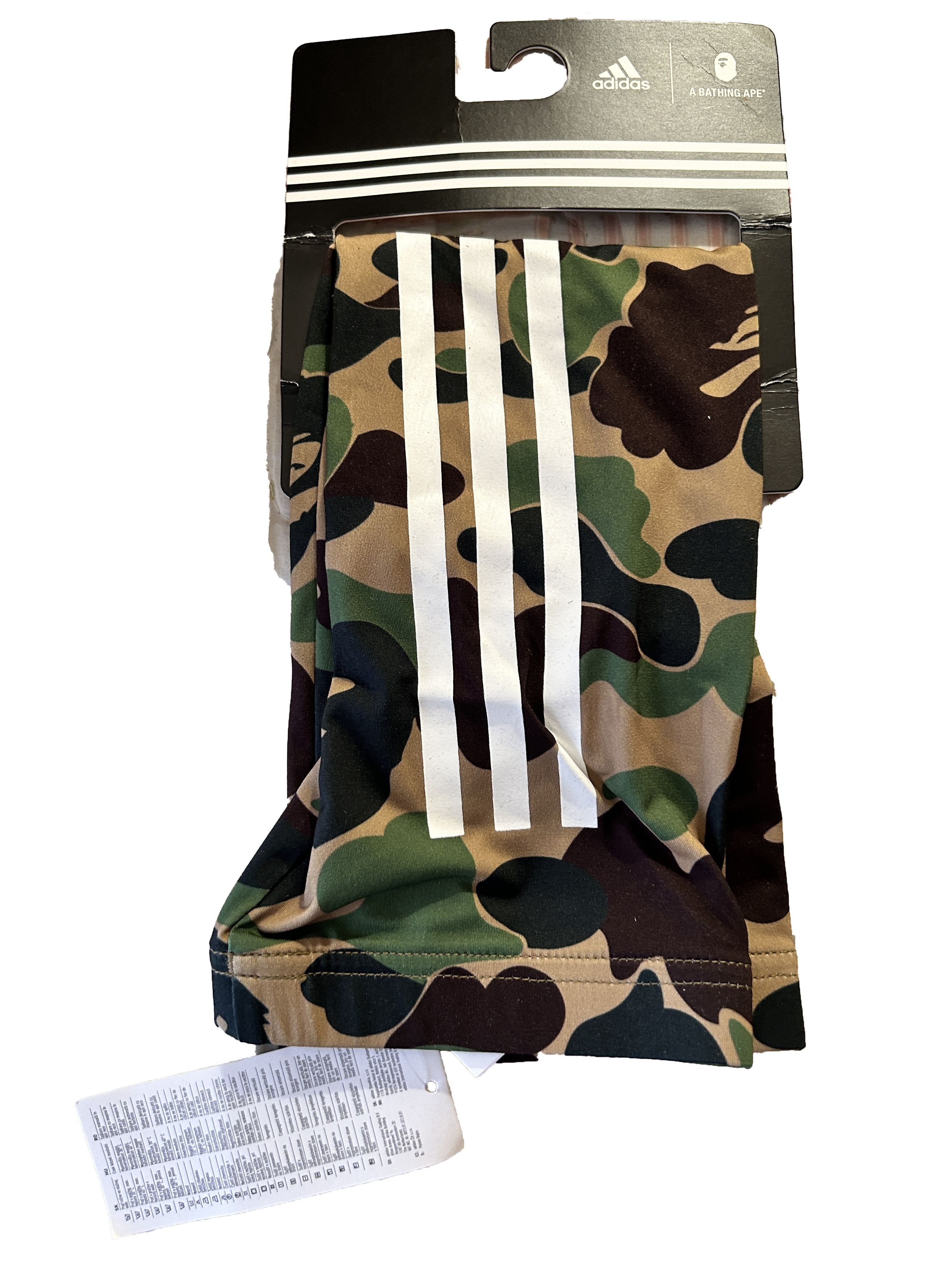 Adidas × Bape Bape x Adidas Arm Sleeves Size ONE SIZE - 3 Thumbnail