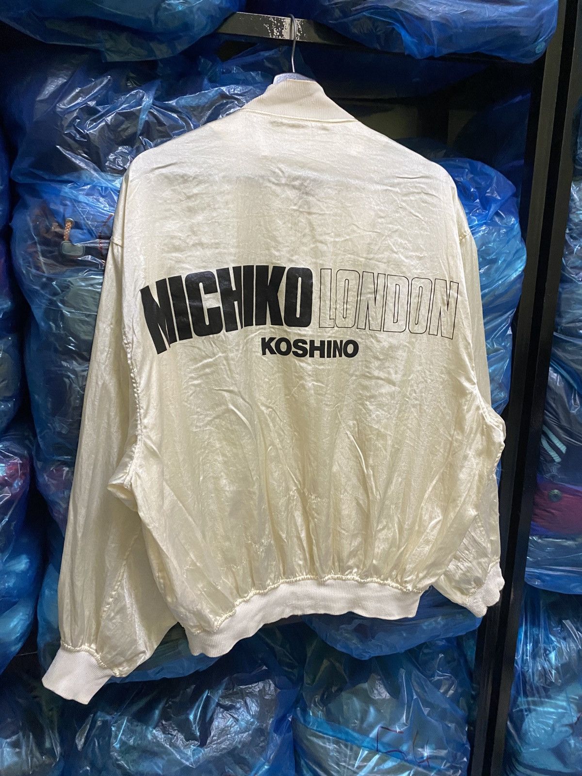 Michiko Koshino London VINTAGE 80S MICHIKO LONDON VARSITY JACKET Size US M / EU 48-50 / 2 - 4 Thumbnail