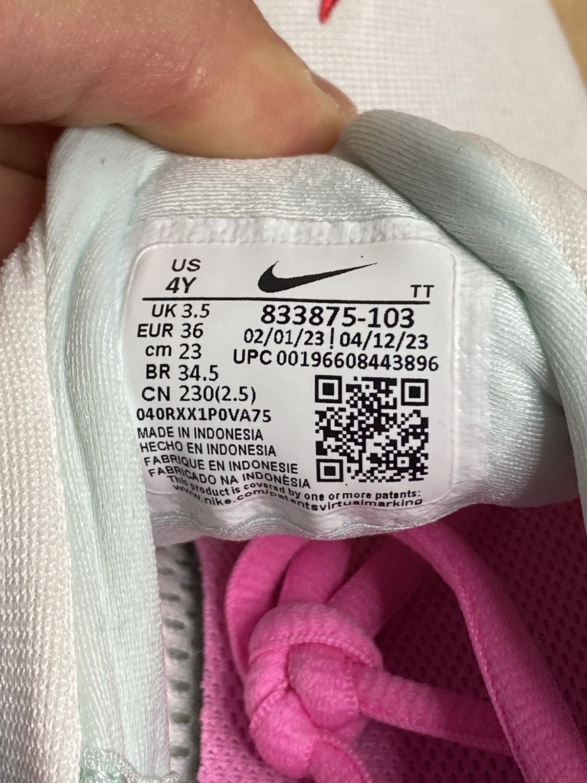 Nike Presto GS “White Jade Ice” Size US 6 / IT 36 - 6 Thumbnail