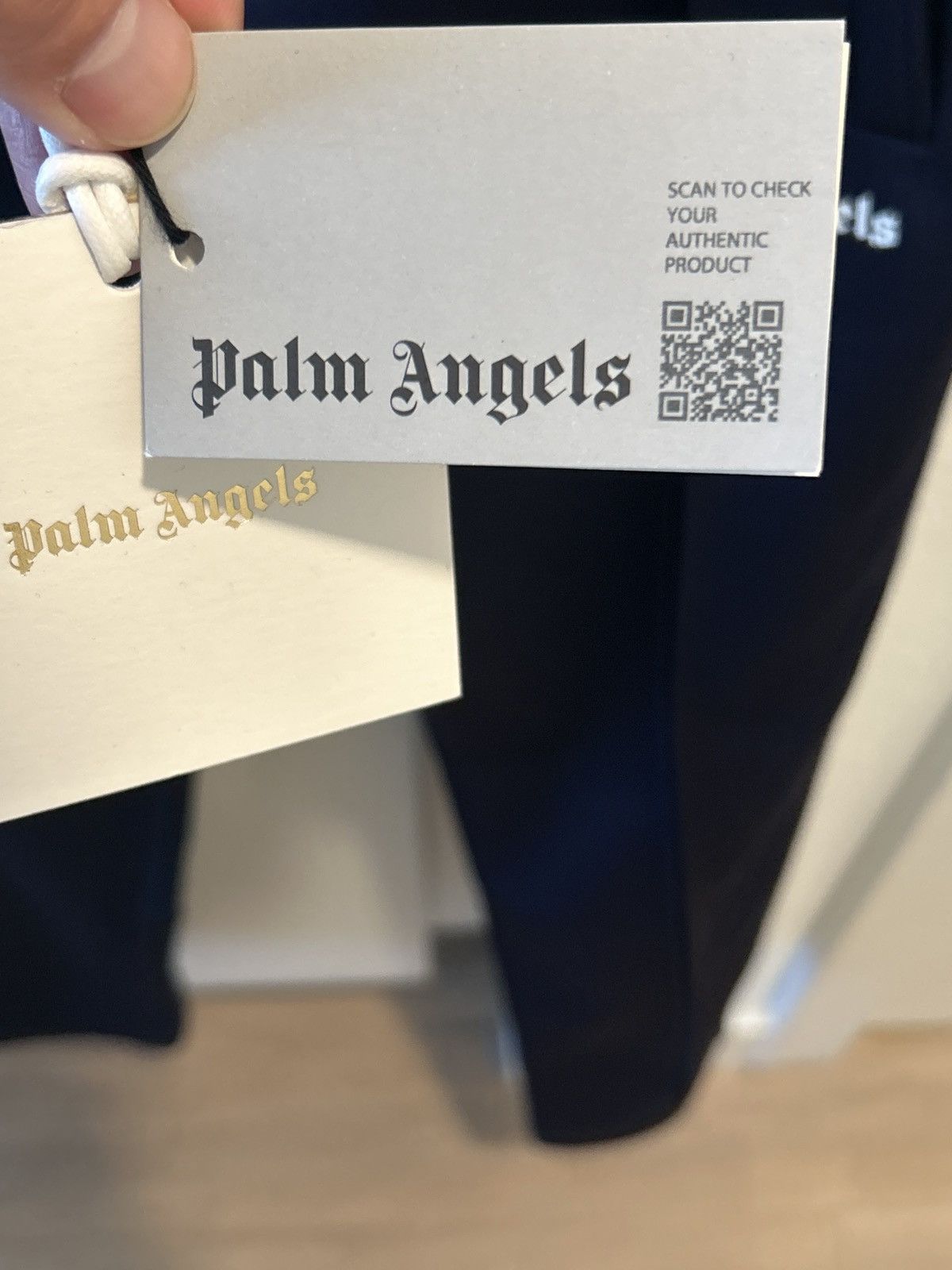 Palm Angels Palm Angels Kids Navy Track Pants Size 10 New!! Size US 26 / EU 42 - 12 Thumbnail