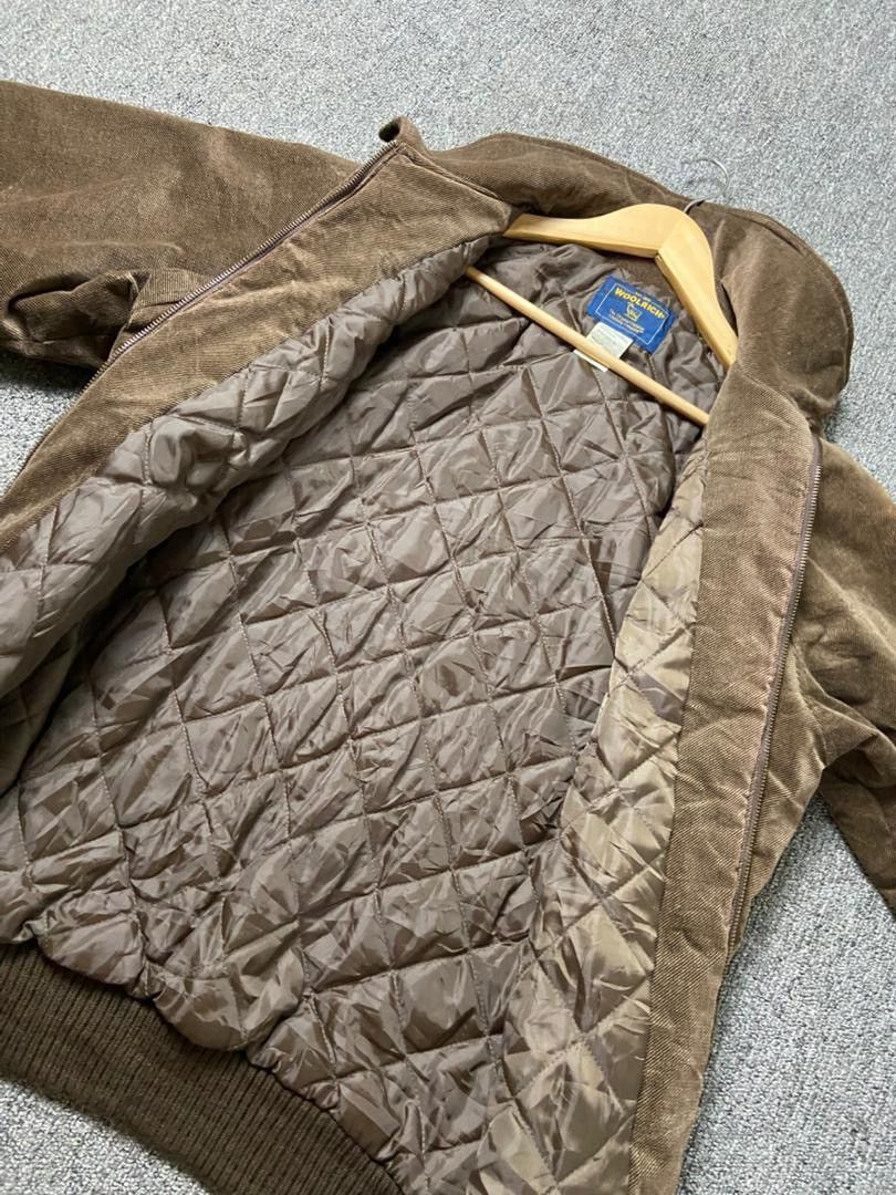 Woolrich Woolen Mills Woolrich Woolen Mills Corduroy Bomber Jacket (192) Size US L / EU 52-54 / 3 - 6 Thumbnail