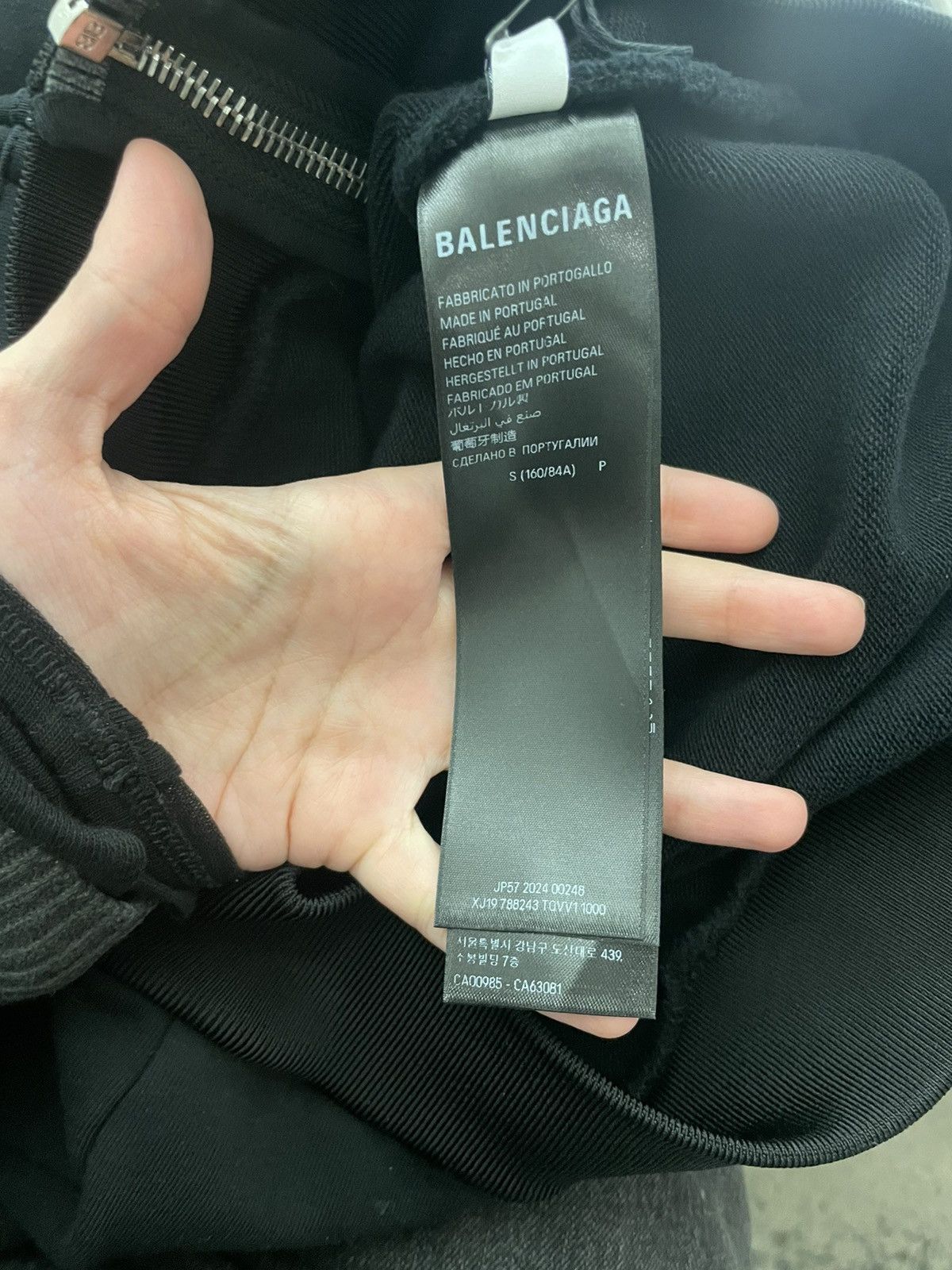Balenciaga Zip-up hoodie Size S / US 4 / IT 40 - 4 Thumbnail
