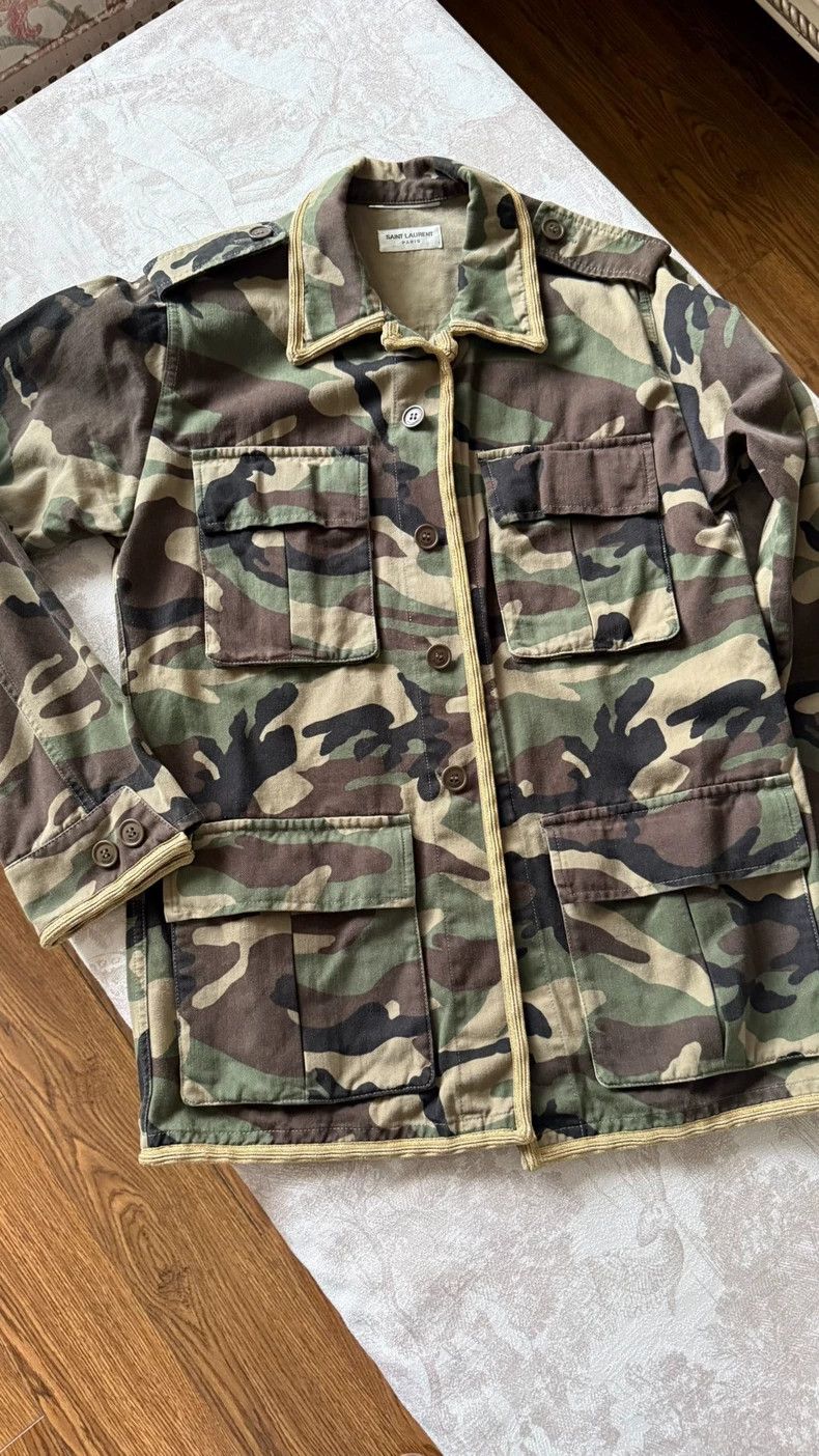 Saint Laurent Paris saint laurent parisCamouflage jacket 2503-Nextarrow Size US S / EU 44-46 / 1 - 2 Thumbnail