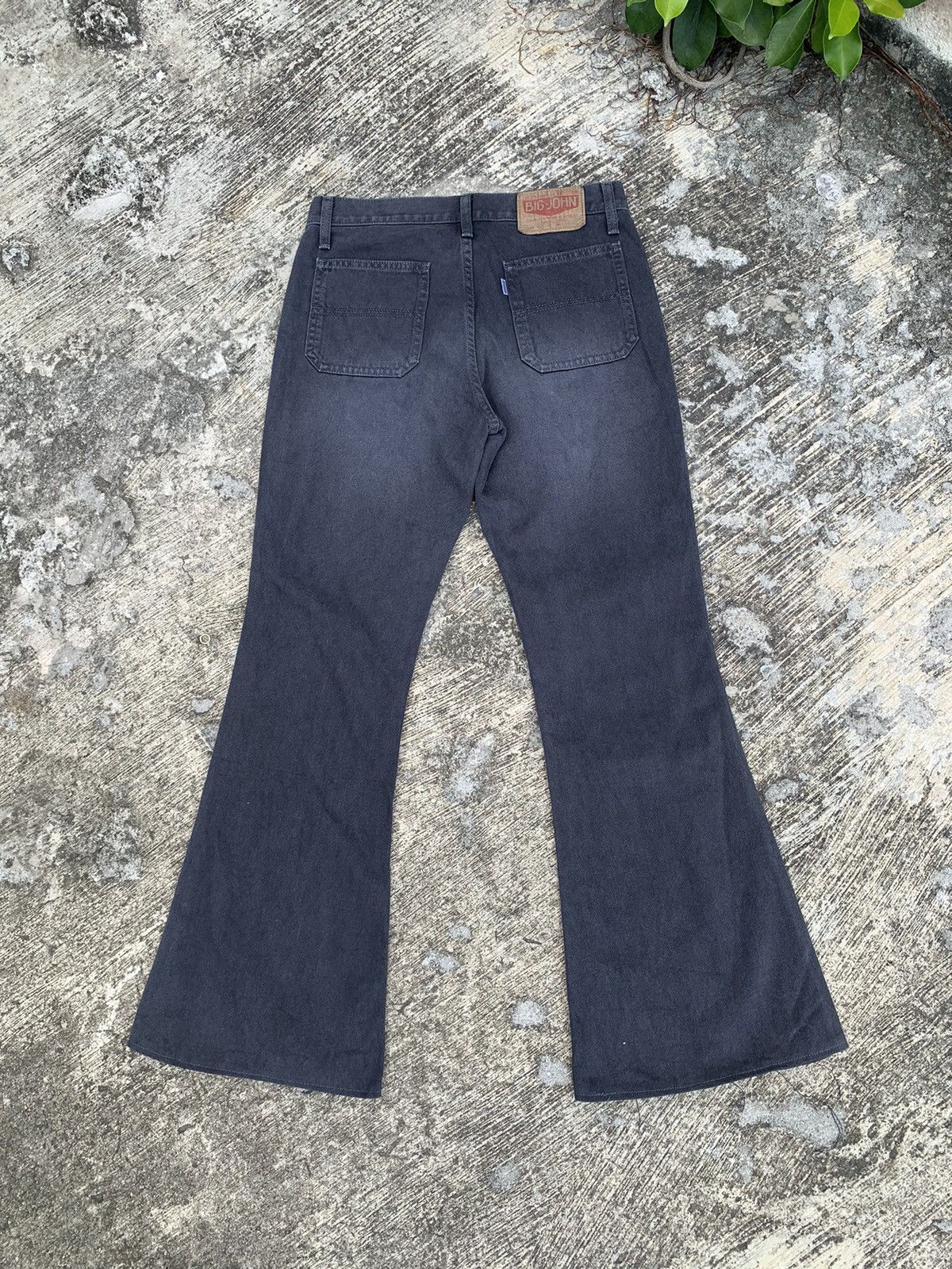 Big John × Vintage Flare big john bush pants super bell bottom bootcut jeans Size 30" / US 8 / IT 44 - 8 Thumbnail