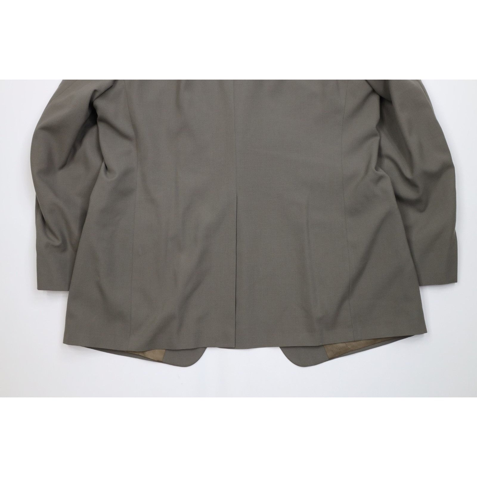Vintage Vintage 90s Streetwear 2 Piece Wool Suit Wedding Green Size 48L - 12 Thumbnail