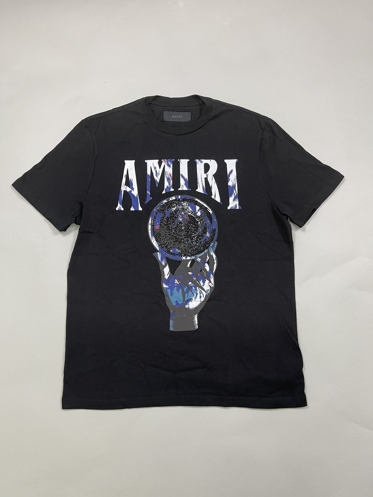 Image of Amiri Crystal Ball Tee in Black, Men's (Size XS)