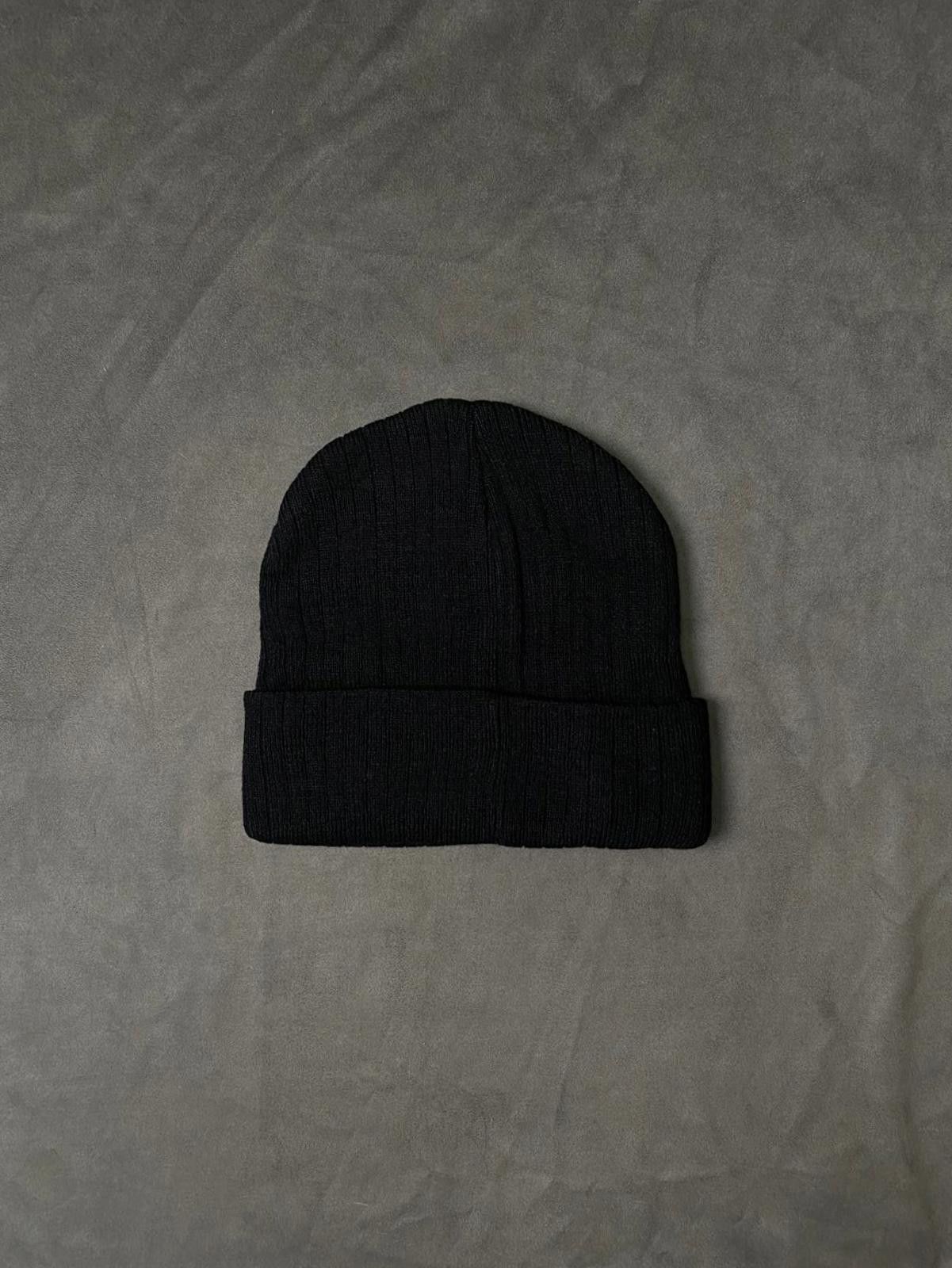 Japanese Brand Rare Gloomy Bear Graphic Black Knit Beanie Hats OS Size ONE SIZE - 6 Thumbnail