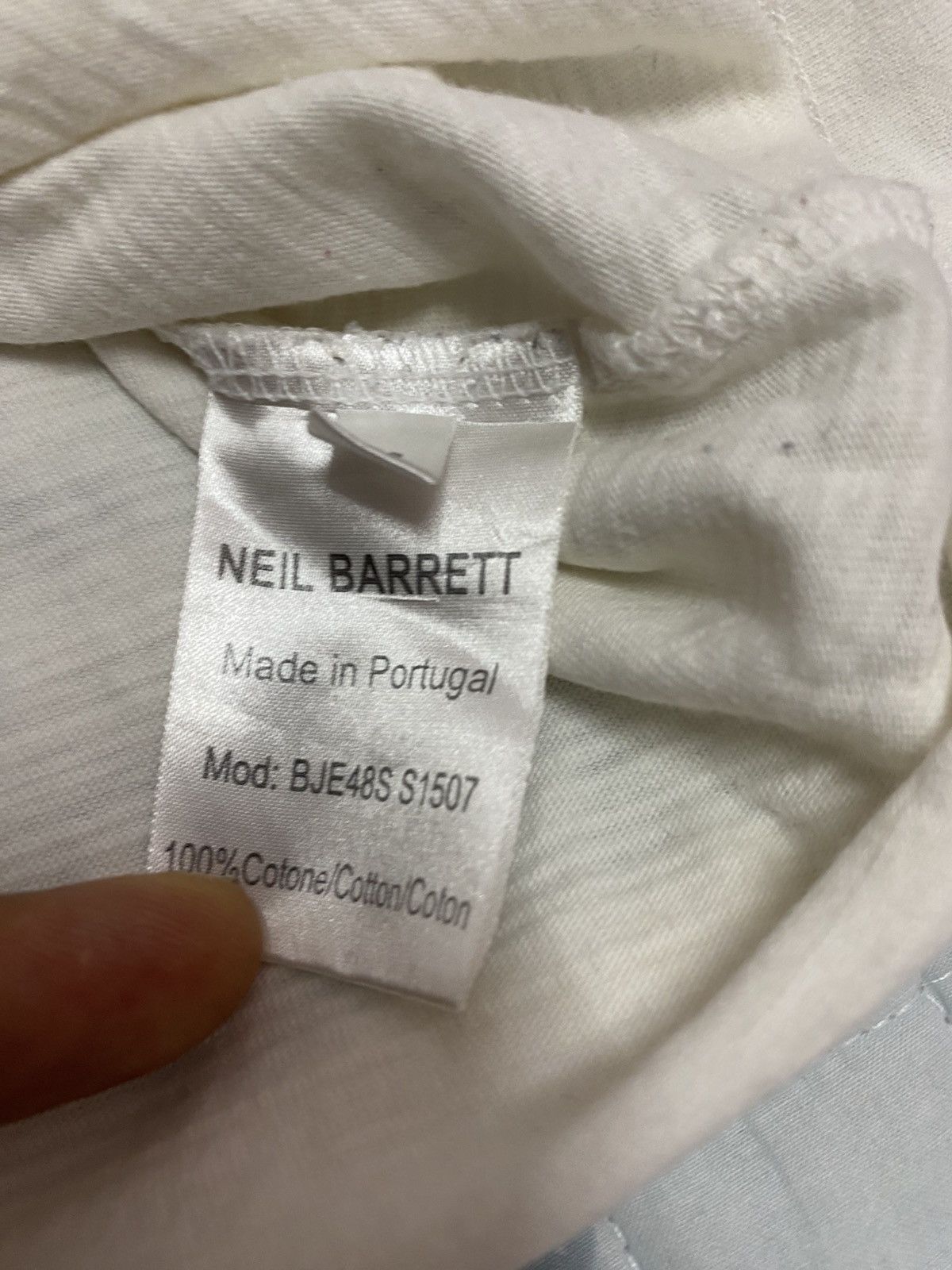 Neil Barrett Niel Barret x bauhaus punk band longsleeve shirts Size US M / EU 48-50 / 2 - 8 Thumbnail