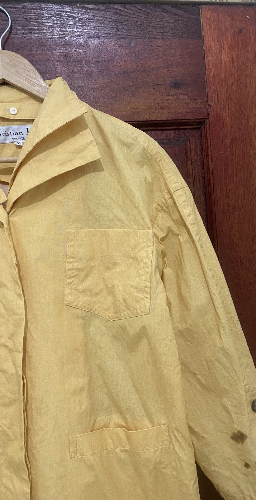 Christian Dior Monsieur × Dior × Vintage Vintage Christian Dior Double Collar Lightweight Jacket Size US M / EU 48-50 / 2 - 5 Thumbnail