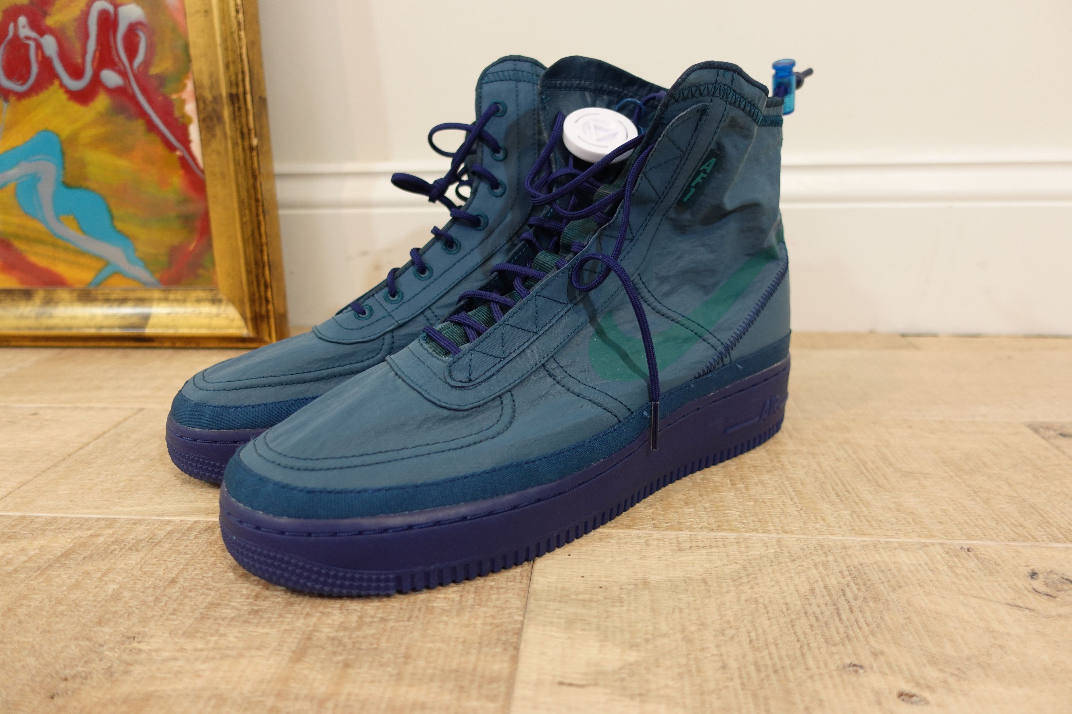Nike Nike Air Force 1 Shell Midnight Turquoise | Grailed