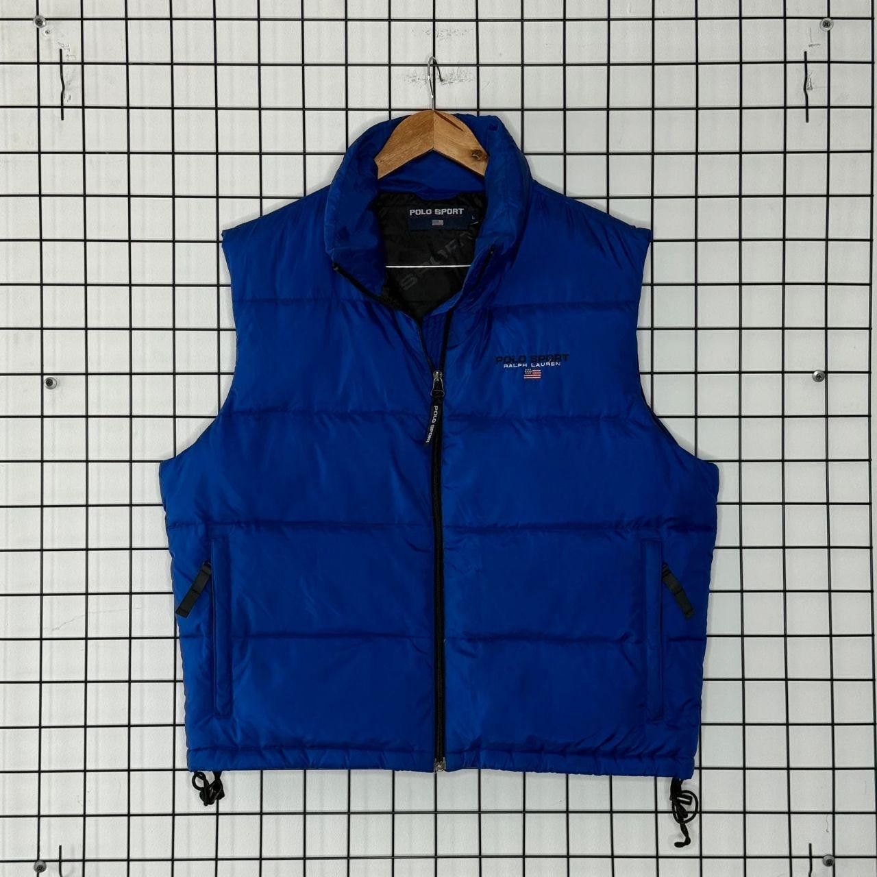 Polo Ralph Lauren Polo Sport Gilet Down Filled Blue Embroidred Logo Size US L / EU 52-54 / 3 - 1 Thumbnail