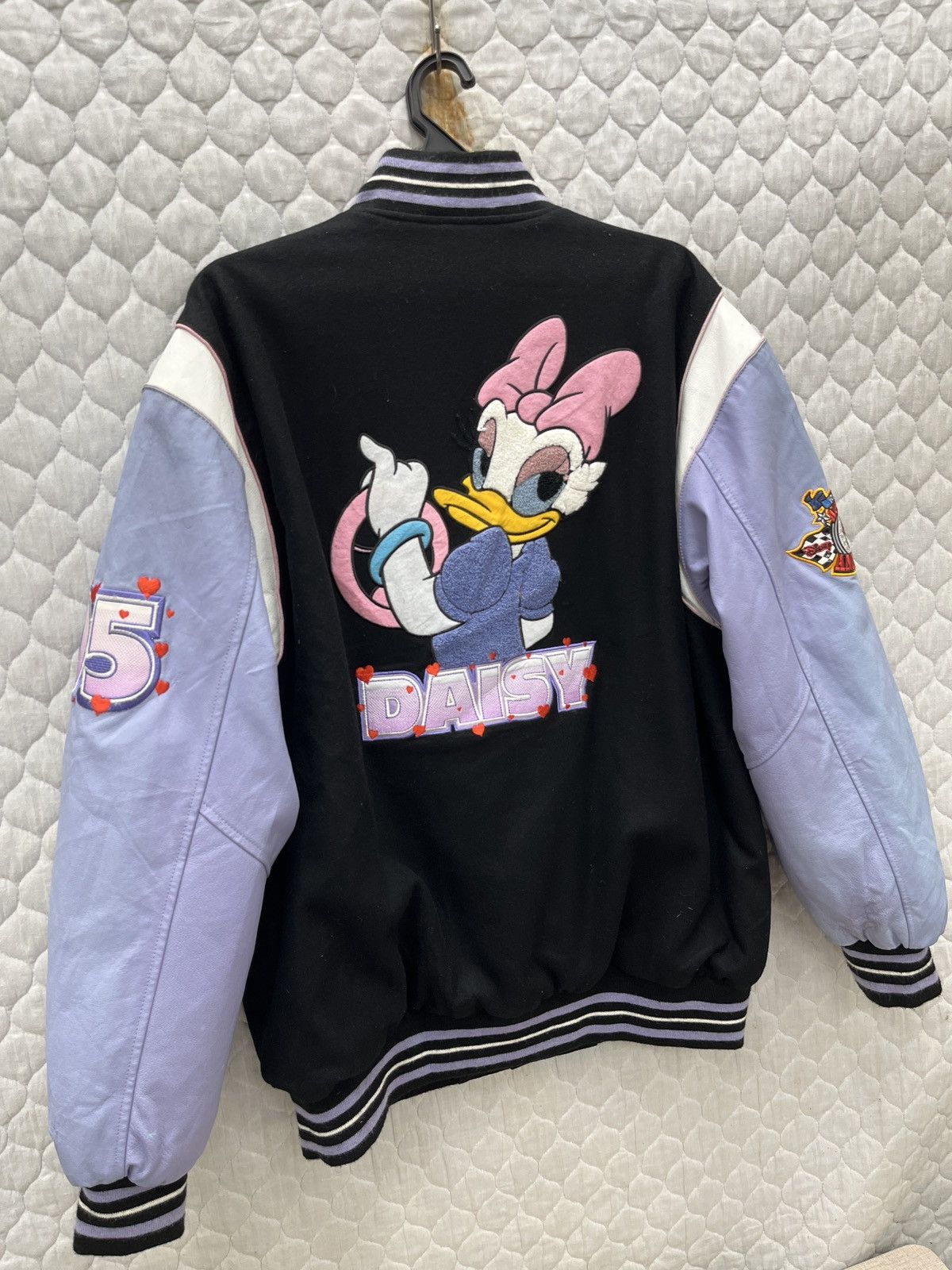 Jeff Hamilton 🔥🔥🔥JEFF HAMILTON DISNEY DAYTONA VARSITY REVERSIBLE JACKET Size US L / EU 52-54 / 3 - 2 Thumbnail