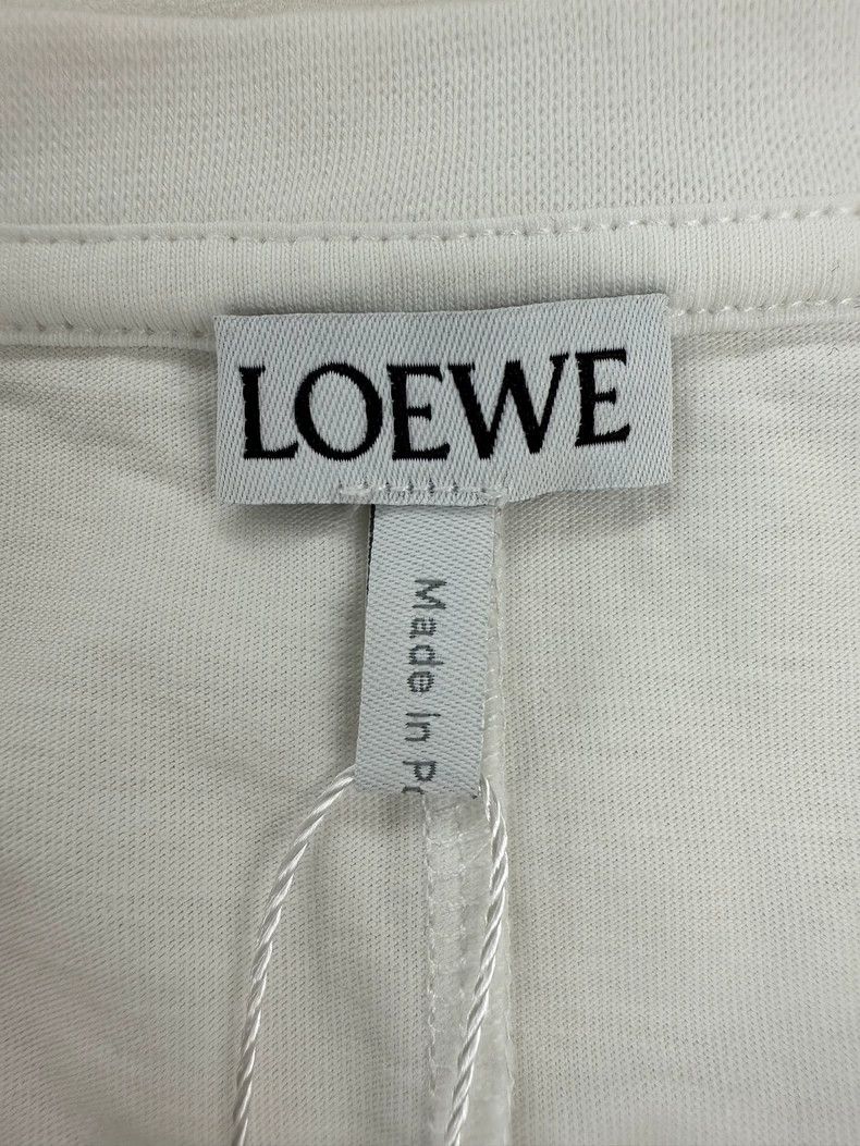 Loewe LOEWE Unruly white cotton T-shirt Size S / US 4 / IT 40 - 3 Thumbnail
