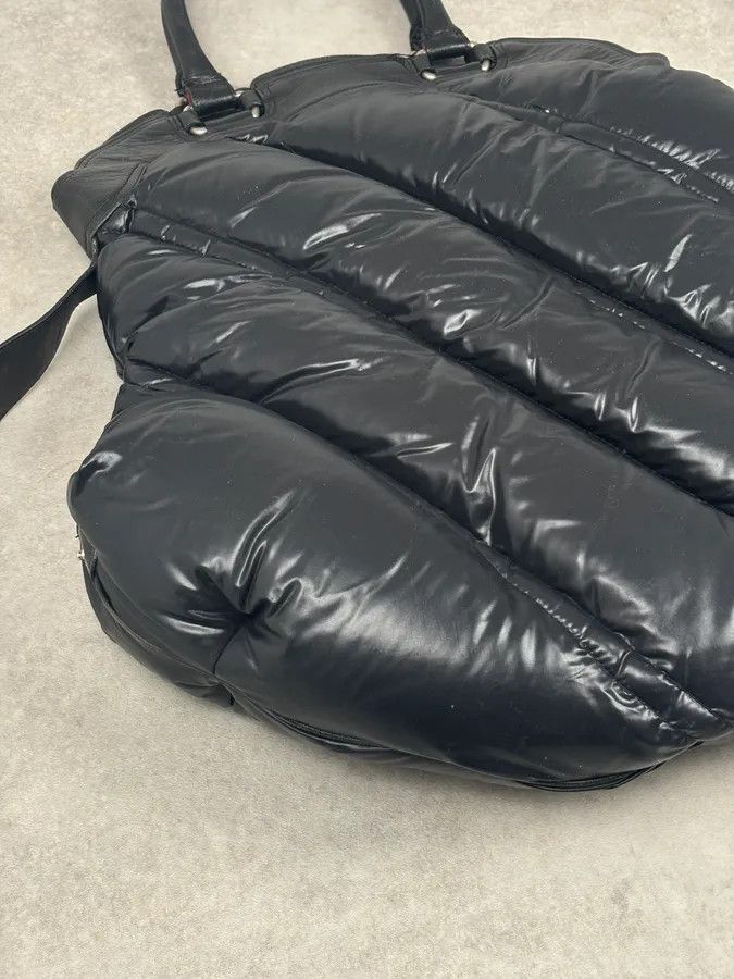 Moncler Moncler Black Nylon Quilted Handle Bag Size ONE SIZE - 8 Thumbnail
