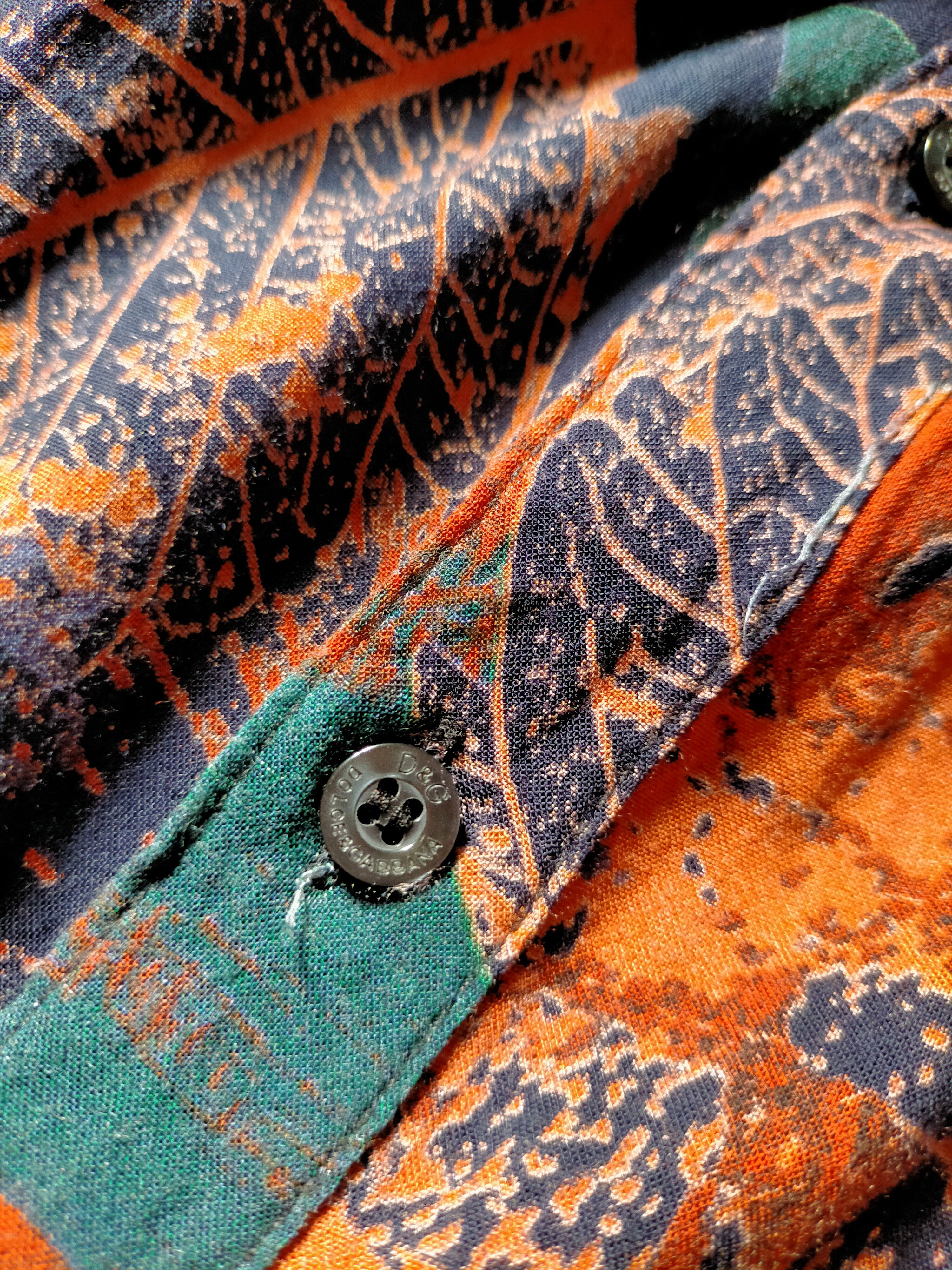 Dolce & Gabbana Dolce&Gabbana Hawaiian Button ups Shirt Office Size US XXL / EU 58 / 5 - 13 Thumbnail