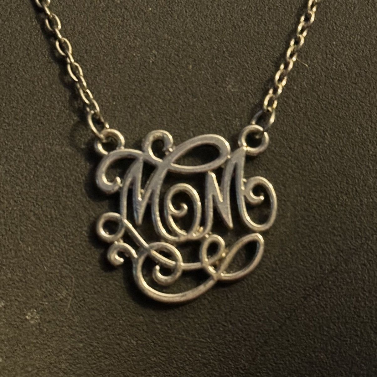 Other Silver tone monogram Mom necklace Size ONE SIZE - 5 Thumbnail