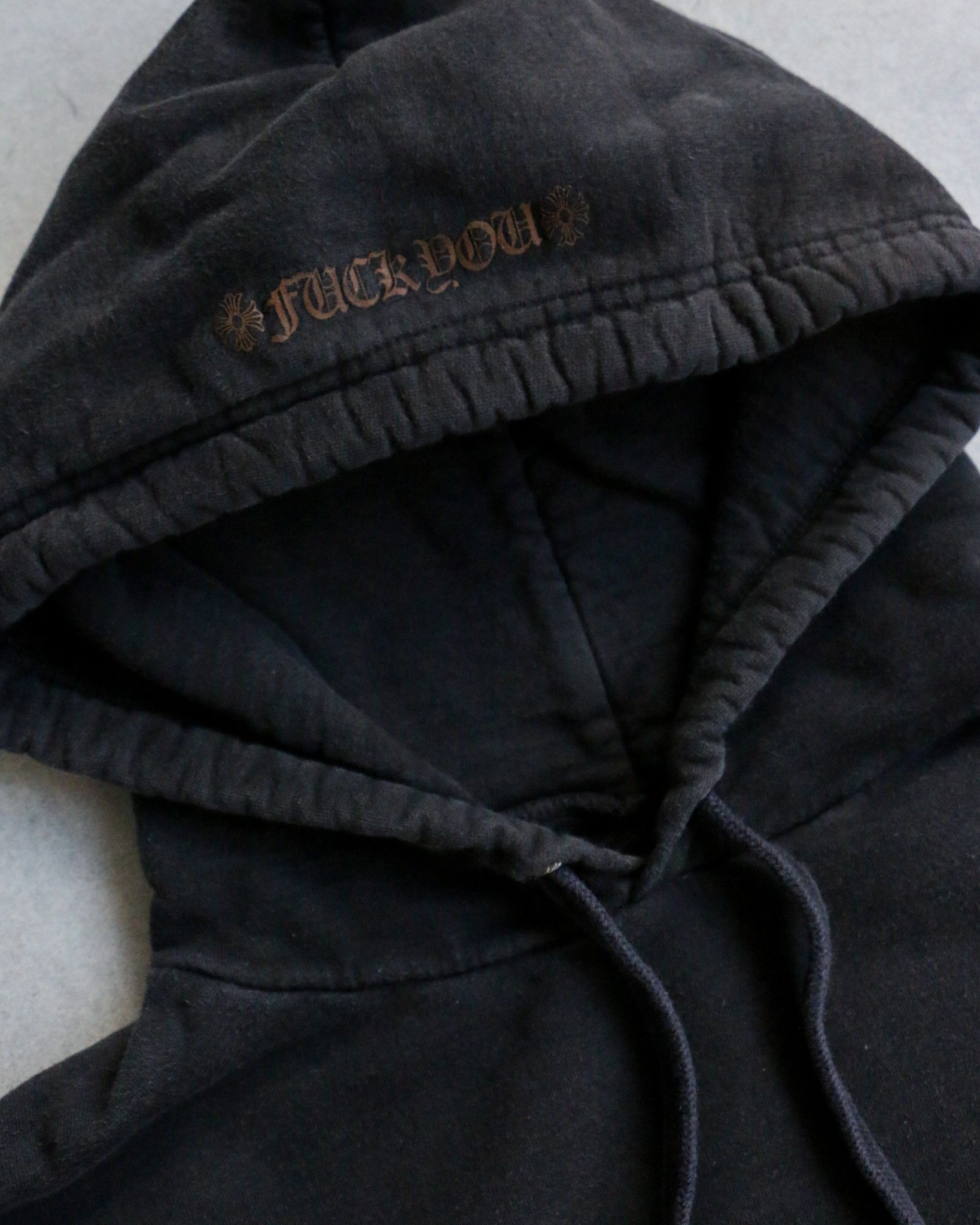 Chrome Hearts Chrome Hearts Brown Script Logo Hoodie Black Size US L / EU 52-54 / 3 - 4 Thumbnail