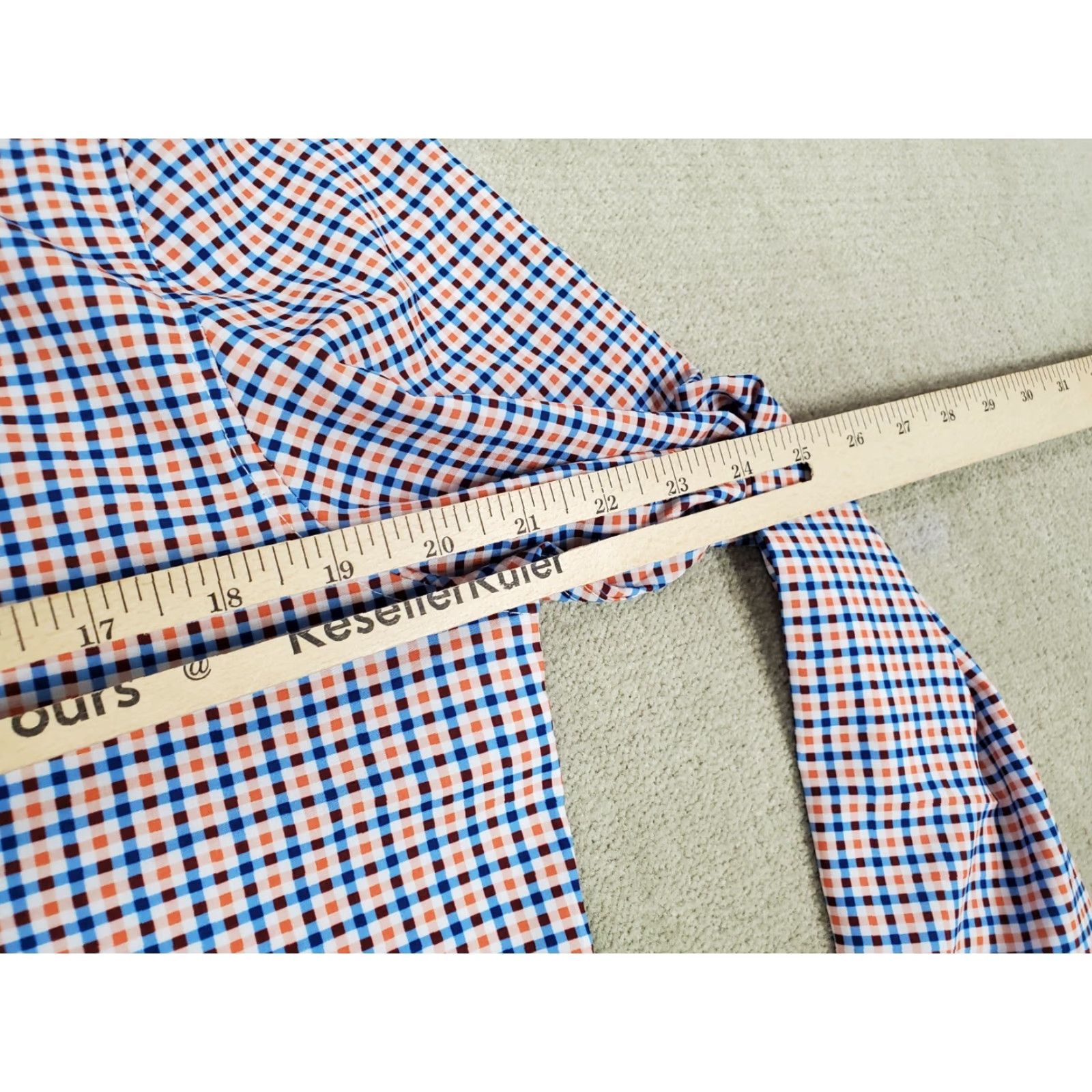 Vintage Con.Struct Shirt Mens Medium White Blue Button Up 4 Way Stretch Performance Shirt Casual/Outdoor 4-Way Stretch Slim Button-Down Collar Men Size US M / EU 48-50 / 2 - 5 Thumbnail