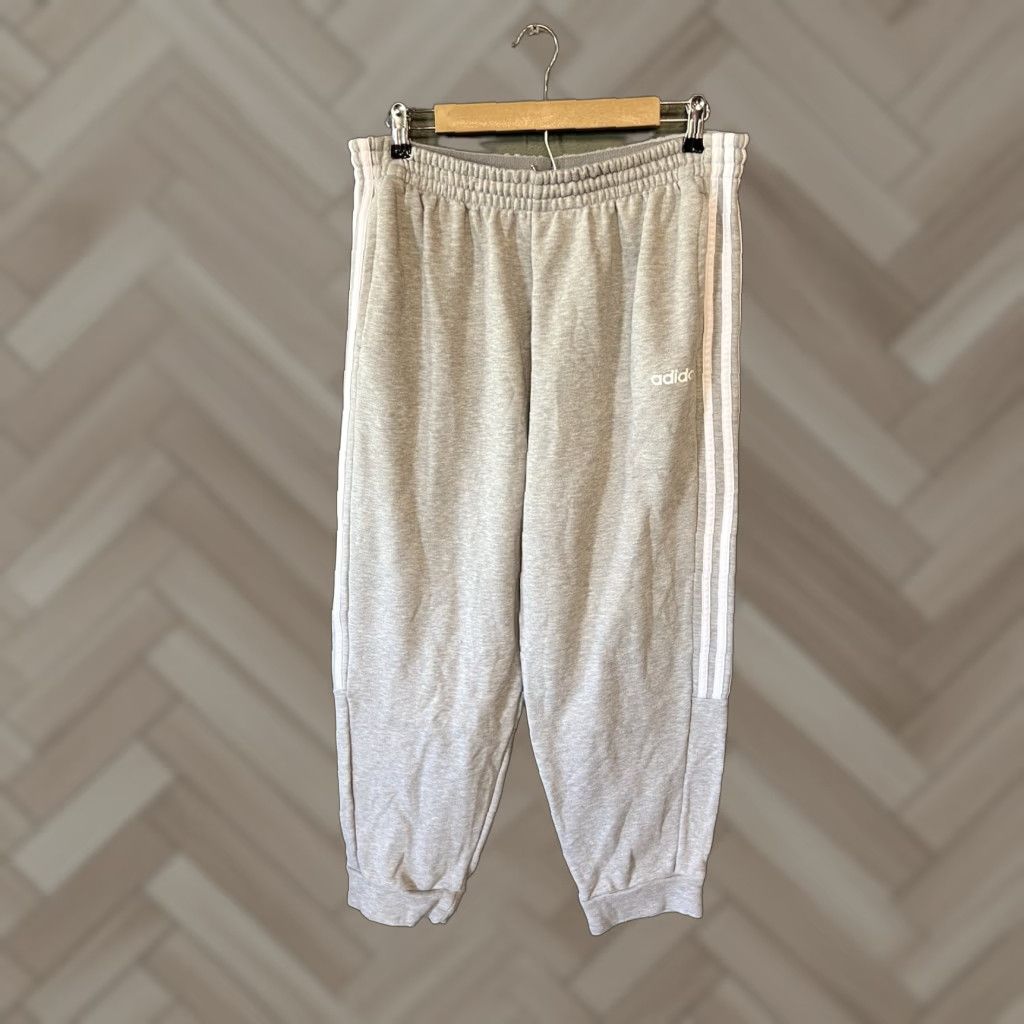 Adidas Adidas Womens Gray Jogger Sweatpants XL Pants Activewear Women Size 40" / US 18 - 1 Thumbnail