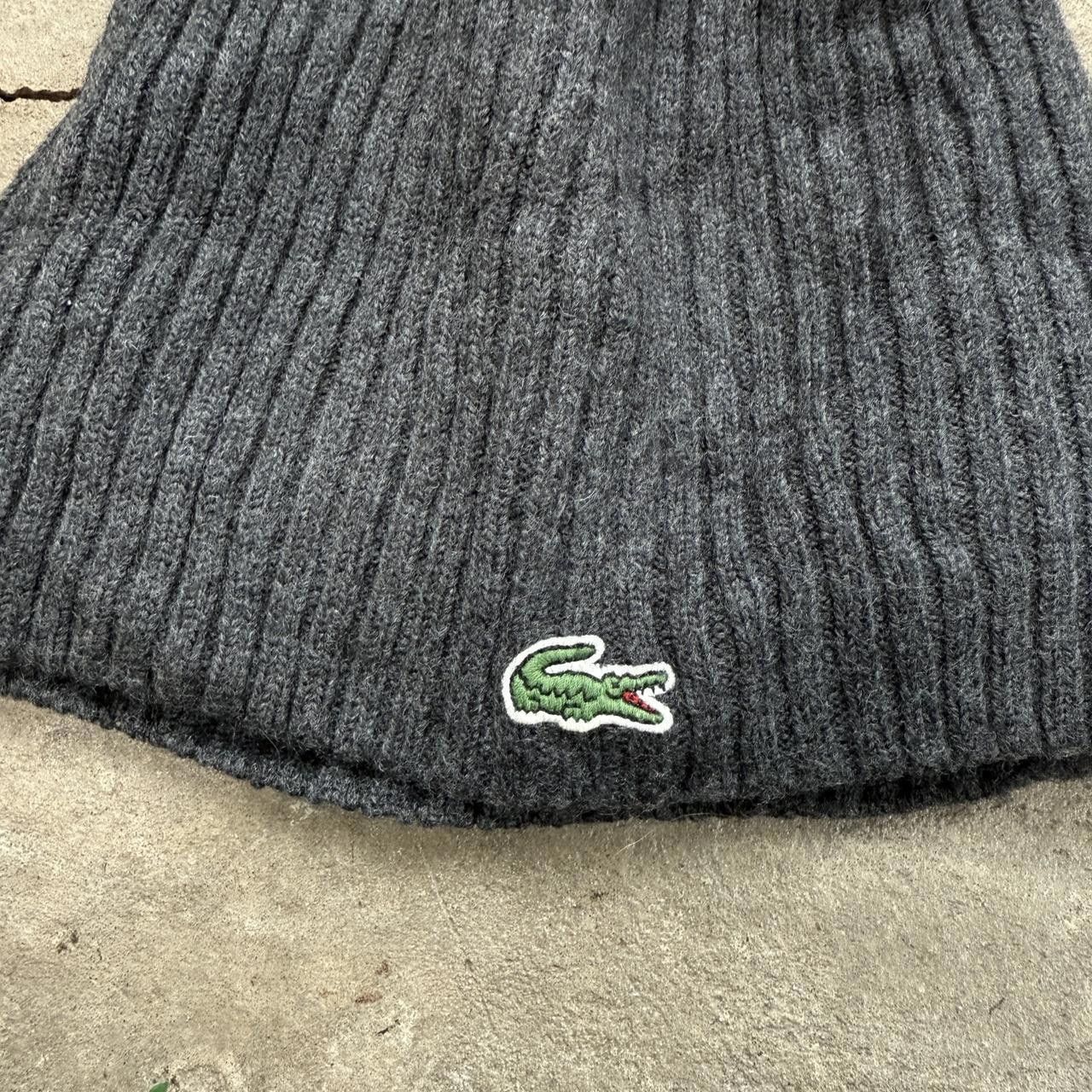 Lacoste Lacoste Men's Grey and Black Hat Size ONE SIZE - 3 Thumbnail
