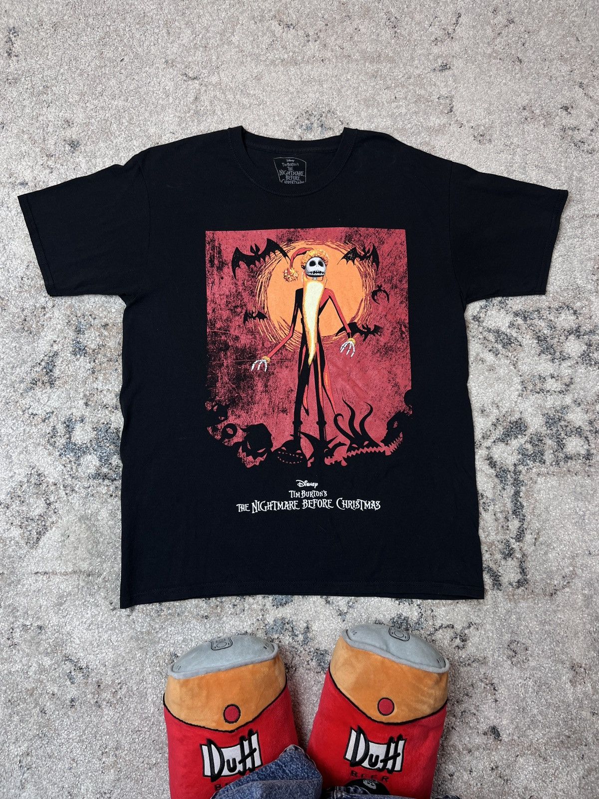Disney × Vintage THE NIGHTMARE BEFORE CHRISTMAS RARE TEE - 848 Size US M / EU 48-50 / 2 - 1 Thumbnail
