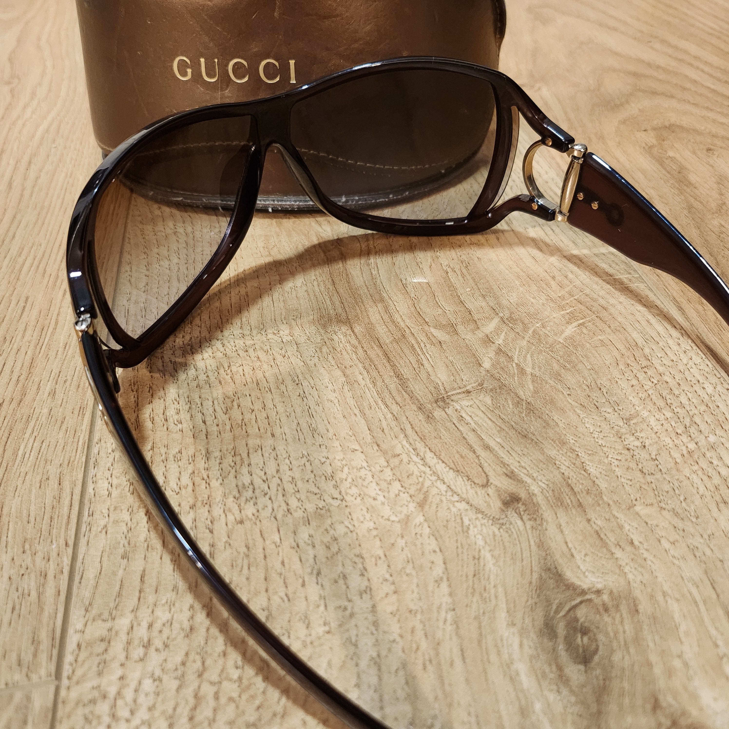 Gucci × Vintage Gucci Vinatge Horsebit Sunglasses 2918/s Size ONE SIZE - 6 Thumbnail