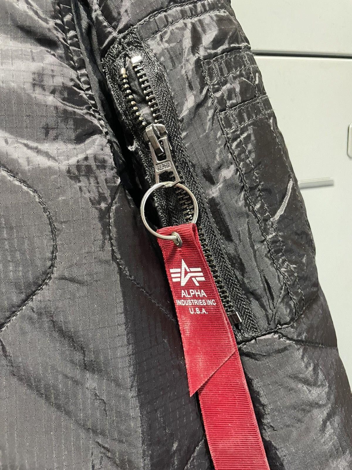 Alpha Industries Alpha Industries quilted liner button up flight jacket Size US M / EU 48-50 / 2 - 3 Thumbnail