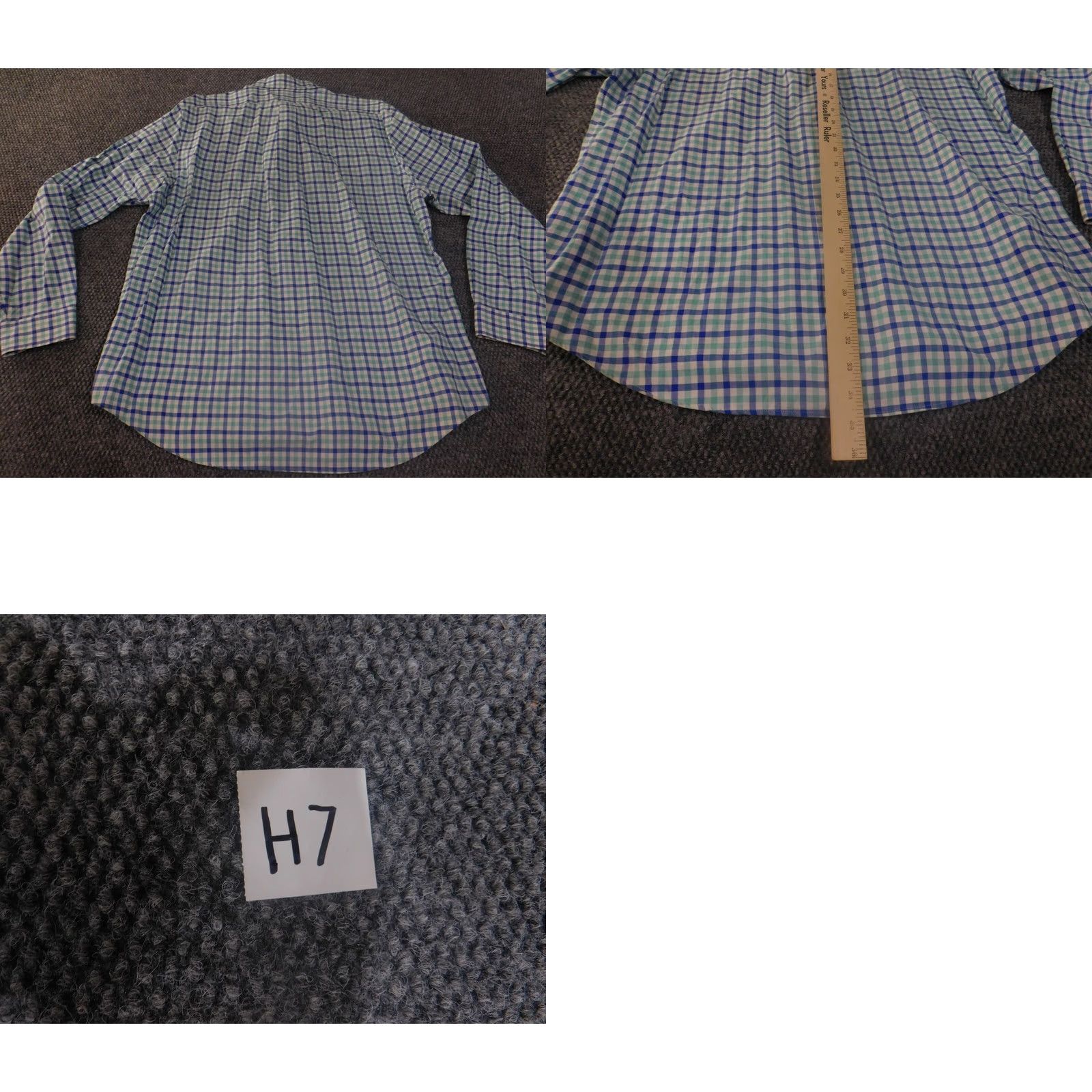 Ralph Lauren Ralph Lauren Mens Shirt XL plaid button-up casual preppy blue pink mulberry? Size US XL / EU 56 / 4 - 9 Thumbnail