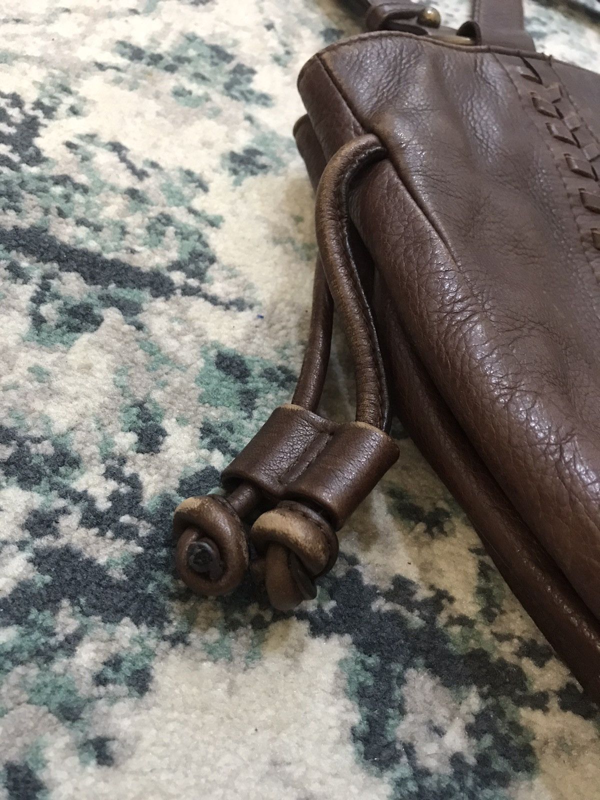 RRL Ralph Lauren PRL Polo Ralph Lauren Genuine Leather Hand Bag Size ONE SIZE - 5 Thumbnail