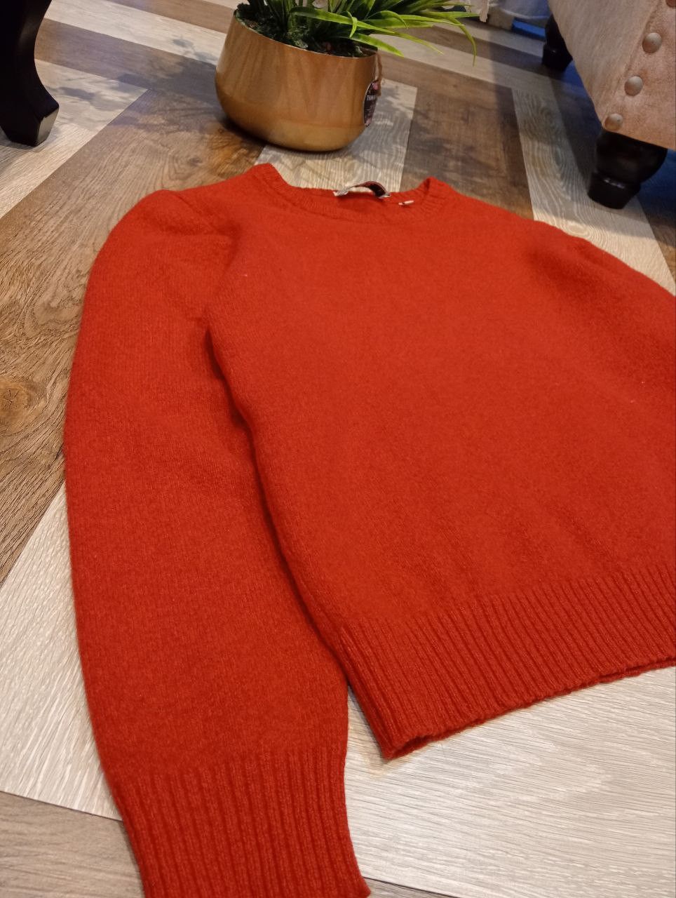 AMI AMI ALEXANDRE MATTIUSSI WOOL CREWNECK SWEATERS Size S / US 4 / IT 40 - 4 Thumbnail