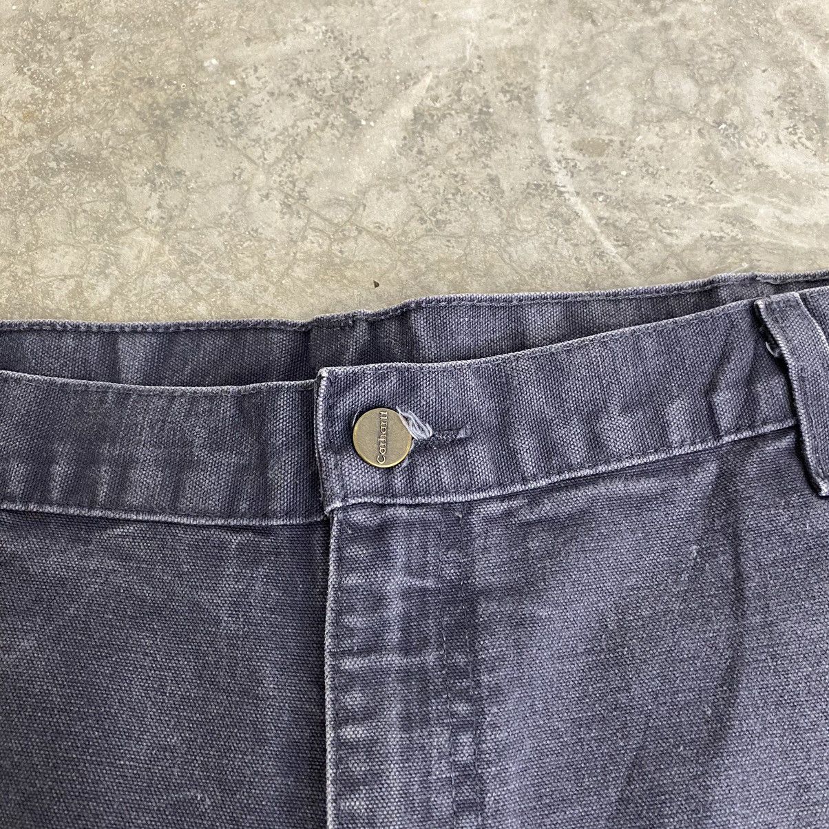 Carhartt VTG Carhartt Faded Petrol Blue Spaltter Carpenter Work Pants Size US 38 / EU 54 - 8 Thumbnail